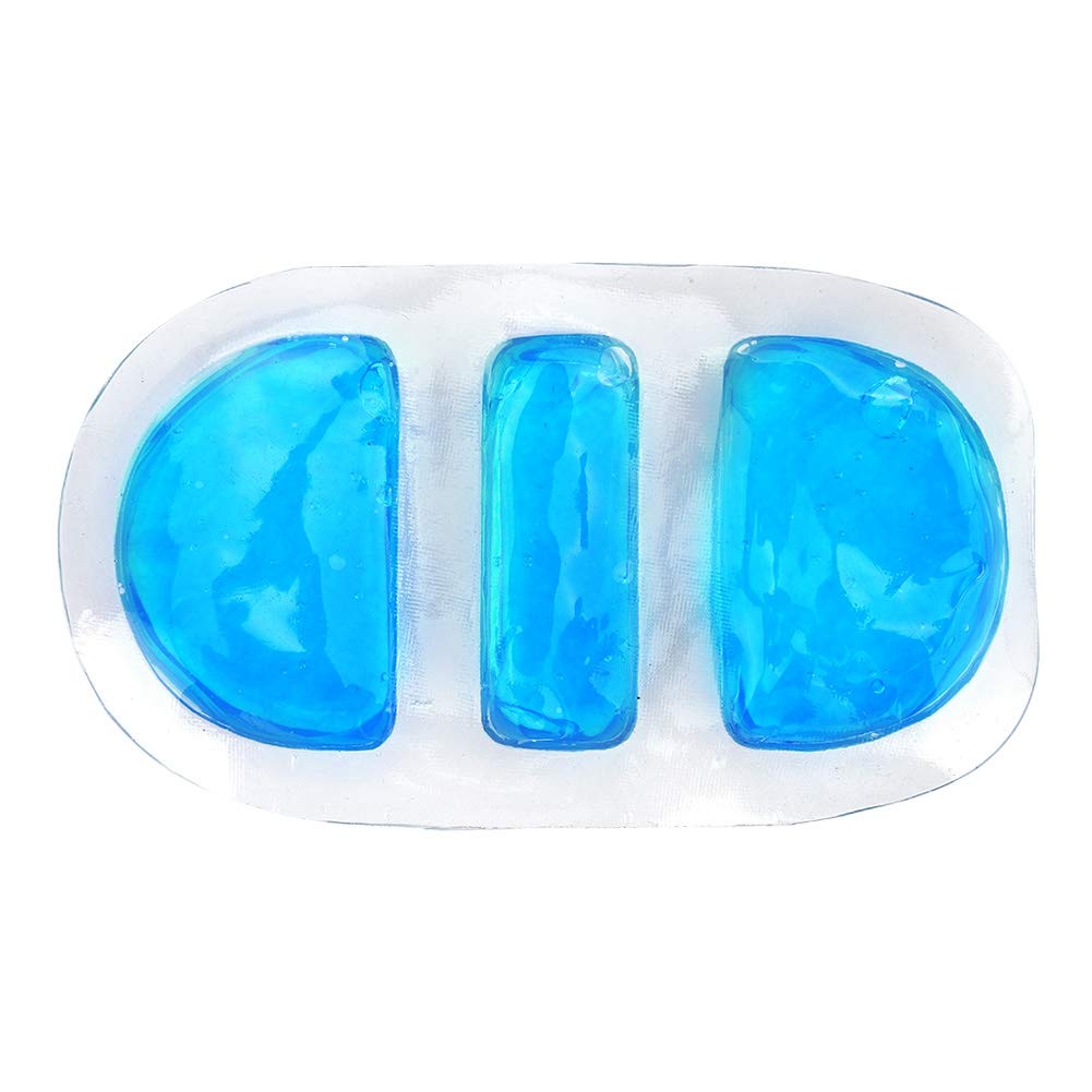 Reusable Gel Nose Ice Pack for Inflammation Relief - Flexible Cold Compress for Travel, Home & Post-Surgery Recovery - Portable First Aid Cold Therapy for Sinus Pain, Swelling & Bruises