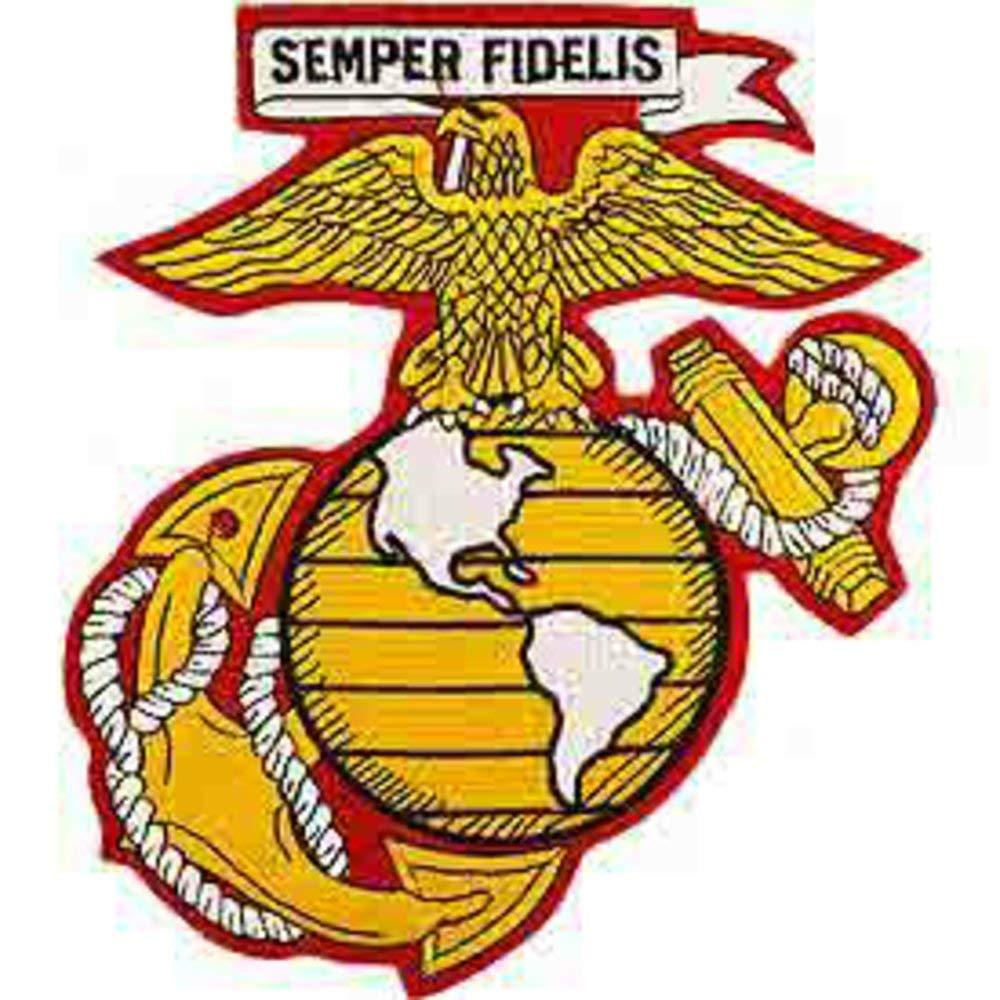 USMC EGA Patch - Embroidered Marine Corps Eagle Globe and Anchor Patch for Uniforms, Hats & Backpacks | Military Collectibles & Gifts for Marines
