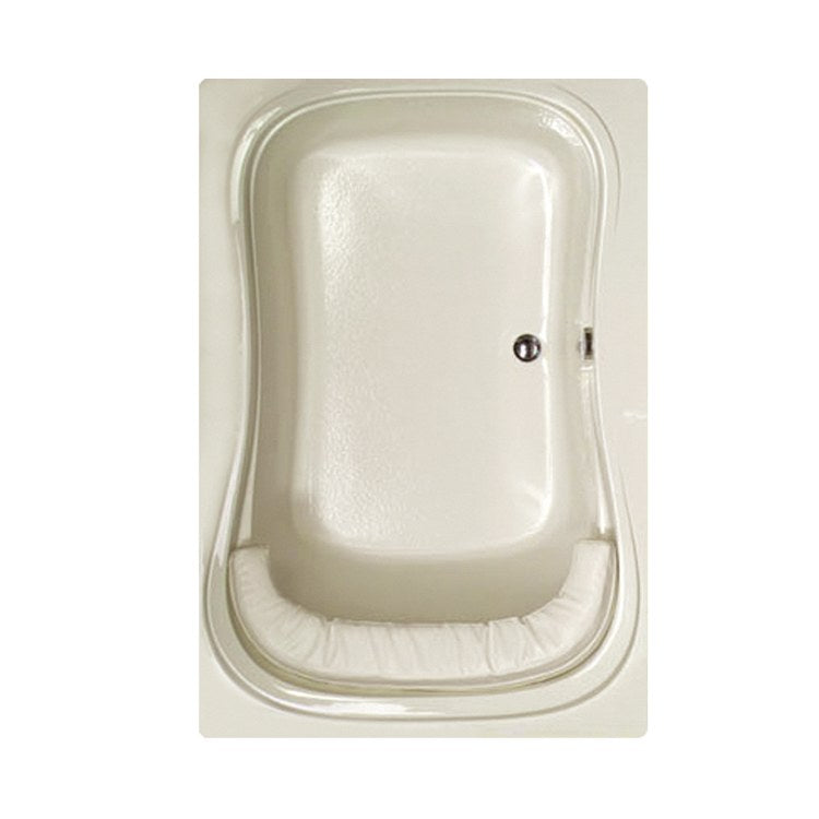 Luxury Air Tub Designer Collection - 6 Jet Acrylic Bathtub 60x42x20.5 Inch Rectangle Soaking Tub for Spa Relaxation at Home