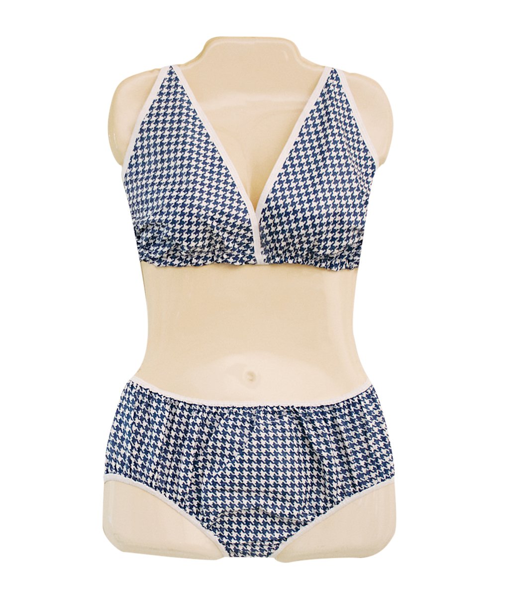 20-1085 Women's Halter-Top Bikini Set - 3X-Large (Pack of 12) - Comfortable Patient Wear for Hospitals & Nursing Homes - Perfect for Post-Surgery, Maternity & Elderly Care
