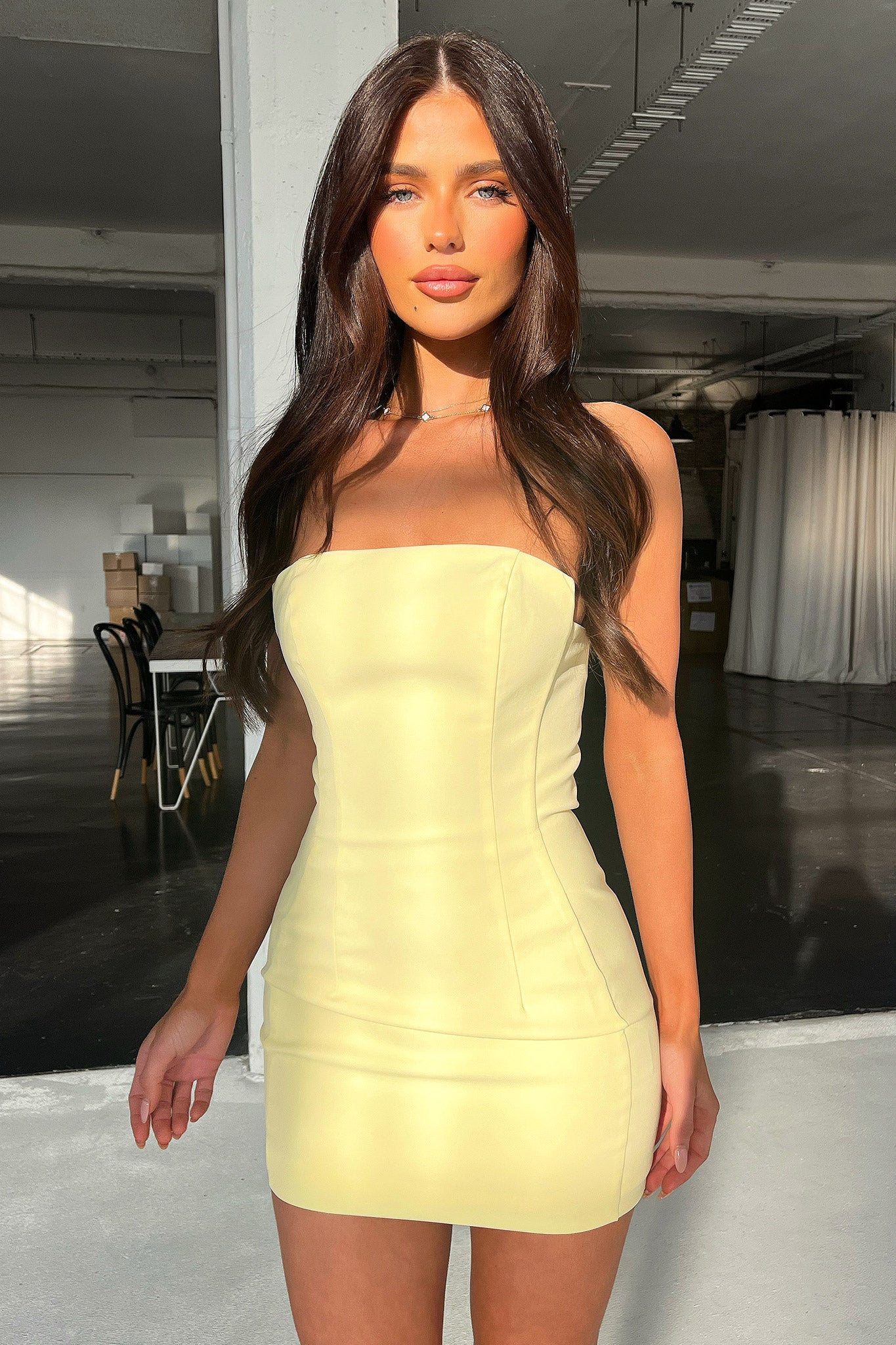 Elegant Marlo Yellow Dress for Women | Summer Flowy Maxi Dress | Perfect for Beach, Party & Casual Wear