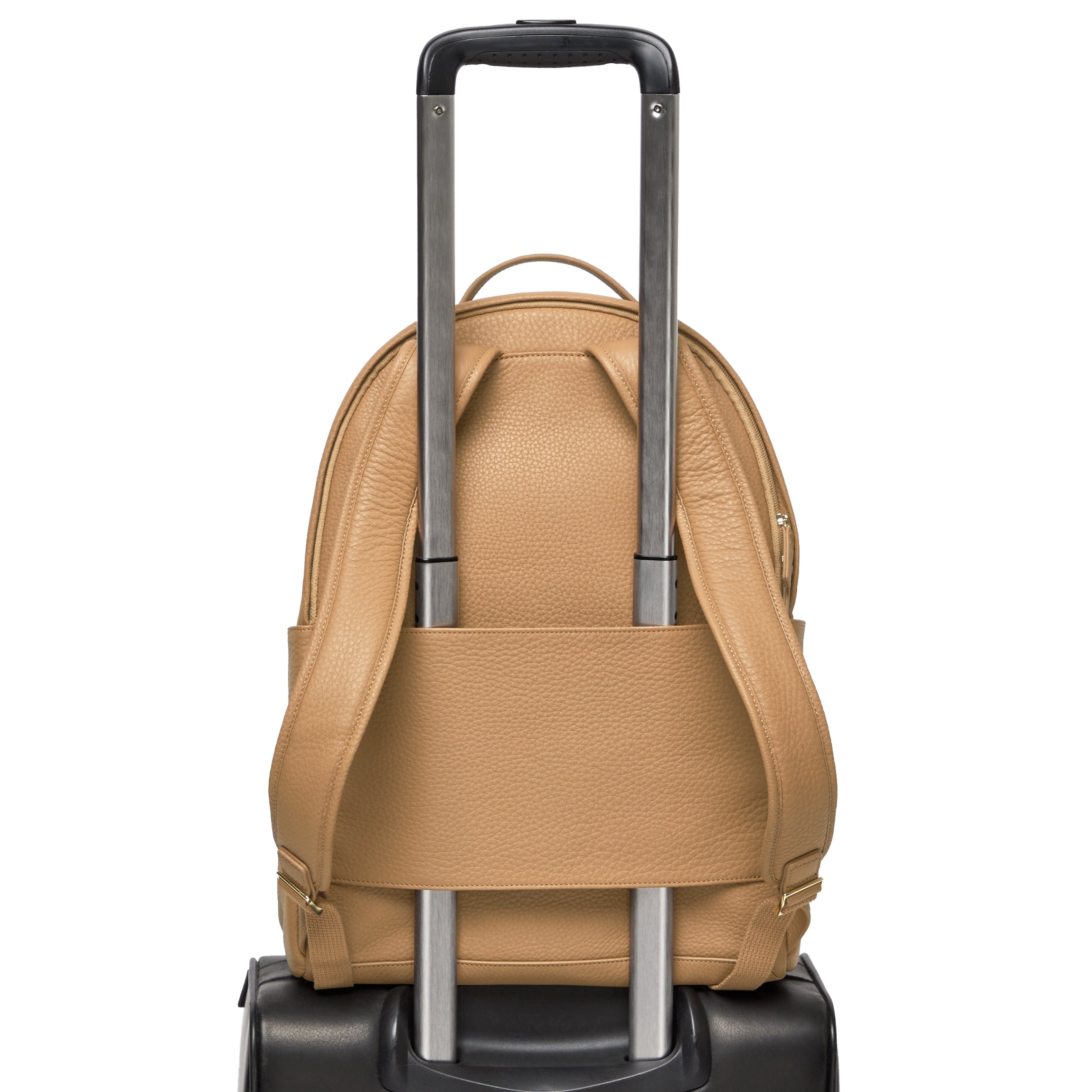 Sloan Large Backpack for Women & Men - Durable Camel Color Travel Backpack with Laptop Compartment - Perfect for Work, School, Hiking & Daily Commute
