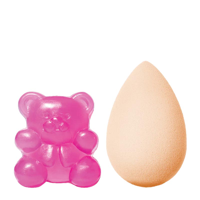 Beautyblender Sweetest Blend Beary Flawless Cleansing Set - 4-Piece Makeup Sponge & Cleanser Kit for Flawless Blending & Easy Cleaning | Perfect for Professional Makeup Artists & Daily Beauty Routines
