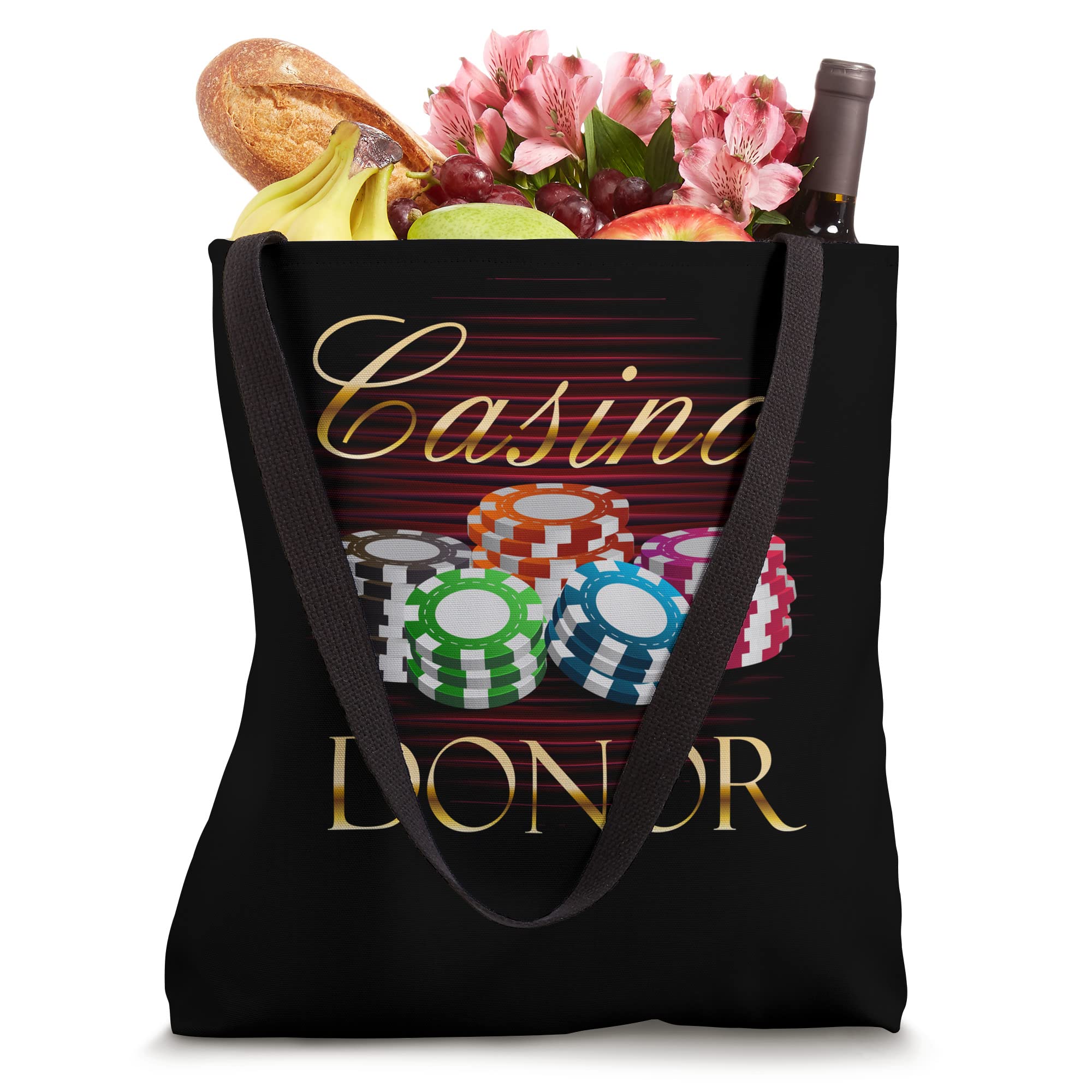 Casino Gifts Gambler Shirt & Tote Bag Set - Perfect for Casino Games, Adult Gambling Enthusiasts, and Casino-Themed Parties