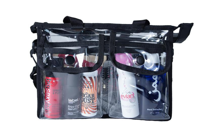 Stilazzi Professional Makeup Brush Set Bag - Waterproof & Durable Cosmetic Organizer for Travel & Salon Use