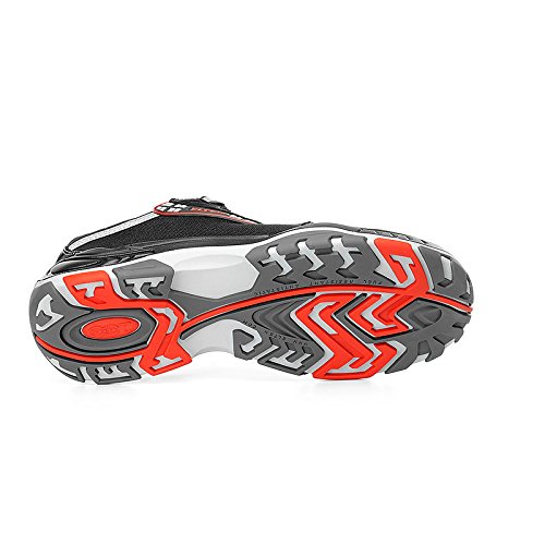 ELTEN Sander ESD S3 Safety Shoes for Men - Lightweight, Athletic, Black with Plastic Toe Cap - Unisex Work Boots Size 44 | Slip-Resistant for Construction, Warehouse & Industrial Use