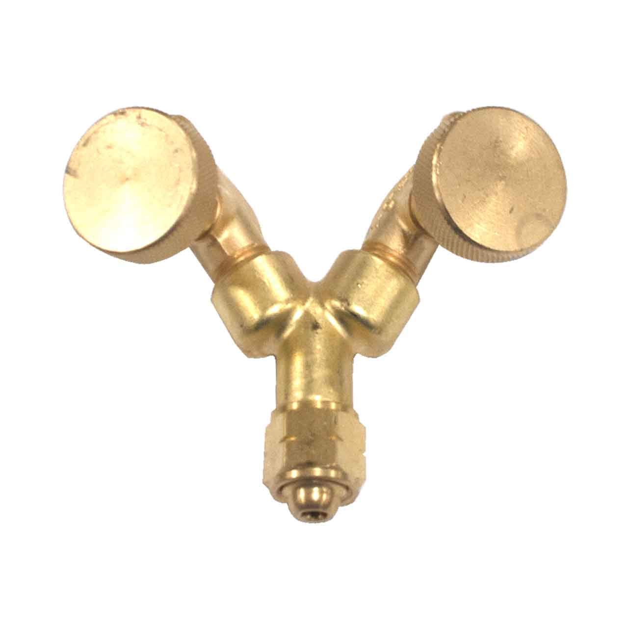 Dual Hose Manifold Y-Shaped Fuel Splitter - Perfect for Automotive, Marine & Industrial Fuel Line Applications