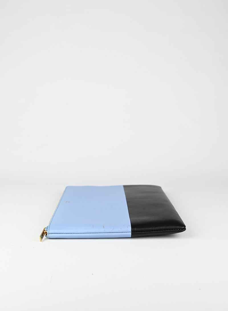 Celine Pochette Handbag in Two-Tone Leather - Stylish Crossbody Bag for Women, Perfect for Work, Travel & Evening Events