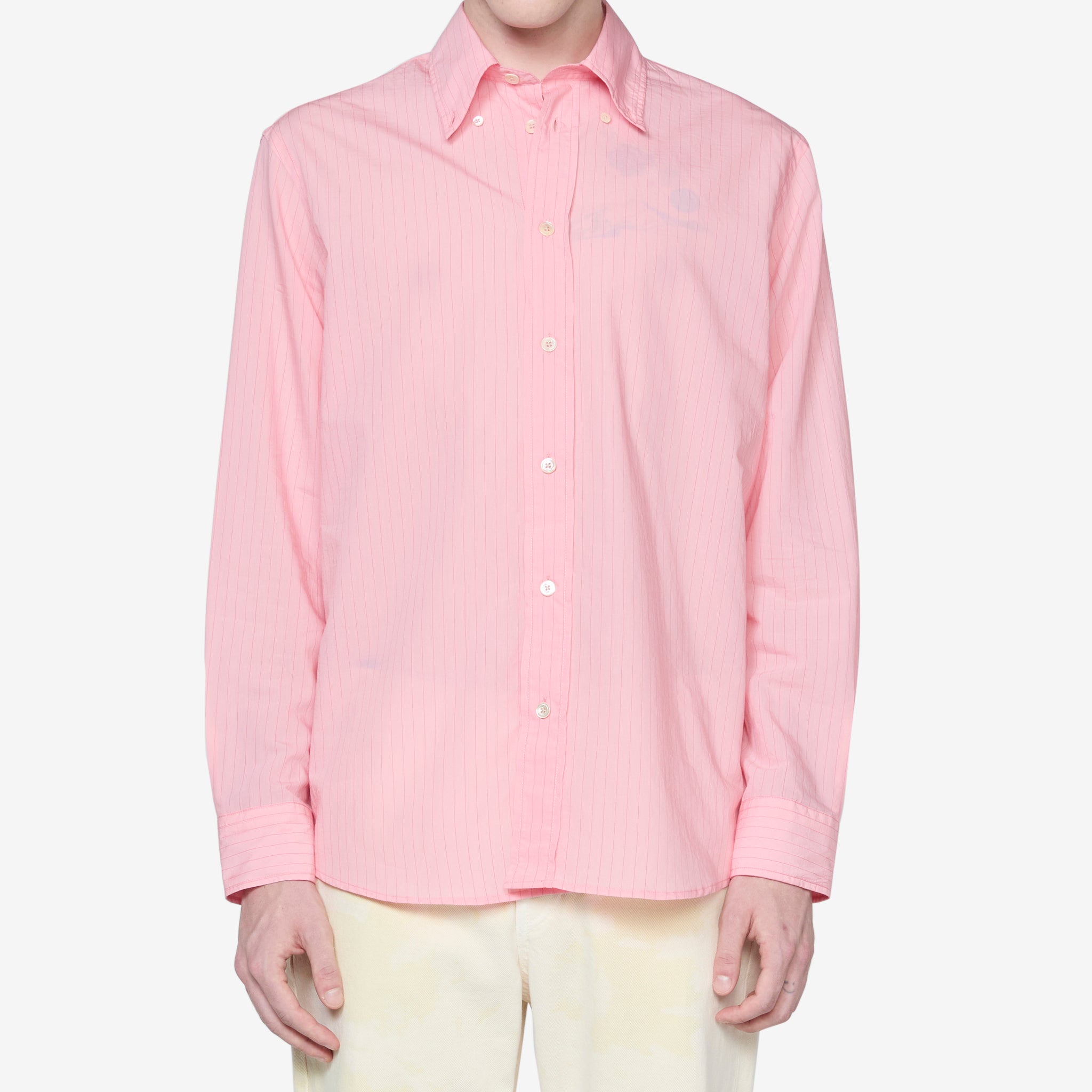 Stylish Pink Button Down Shirt for Men & Women | Casual & Office Wear | Perfect for Work, Dates & Everyday Outfits