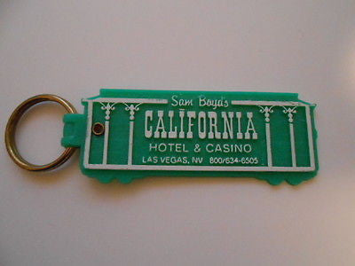 Vintage 1970s Las Vegas Sam Boyd Casino Collectible Keychain - Rare Souvenir for Casino Enthusiasts & Memorabilia Collectors - Perfect for Display, Gifts & Nostalgic Decor