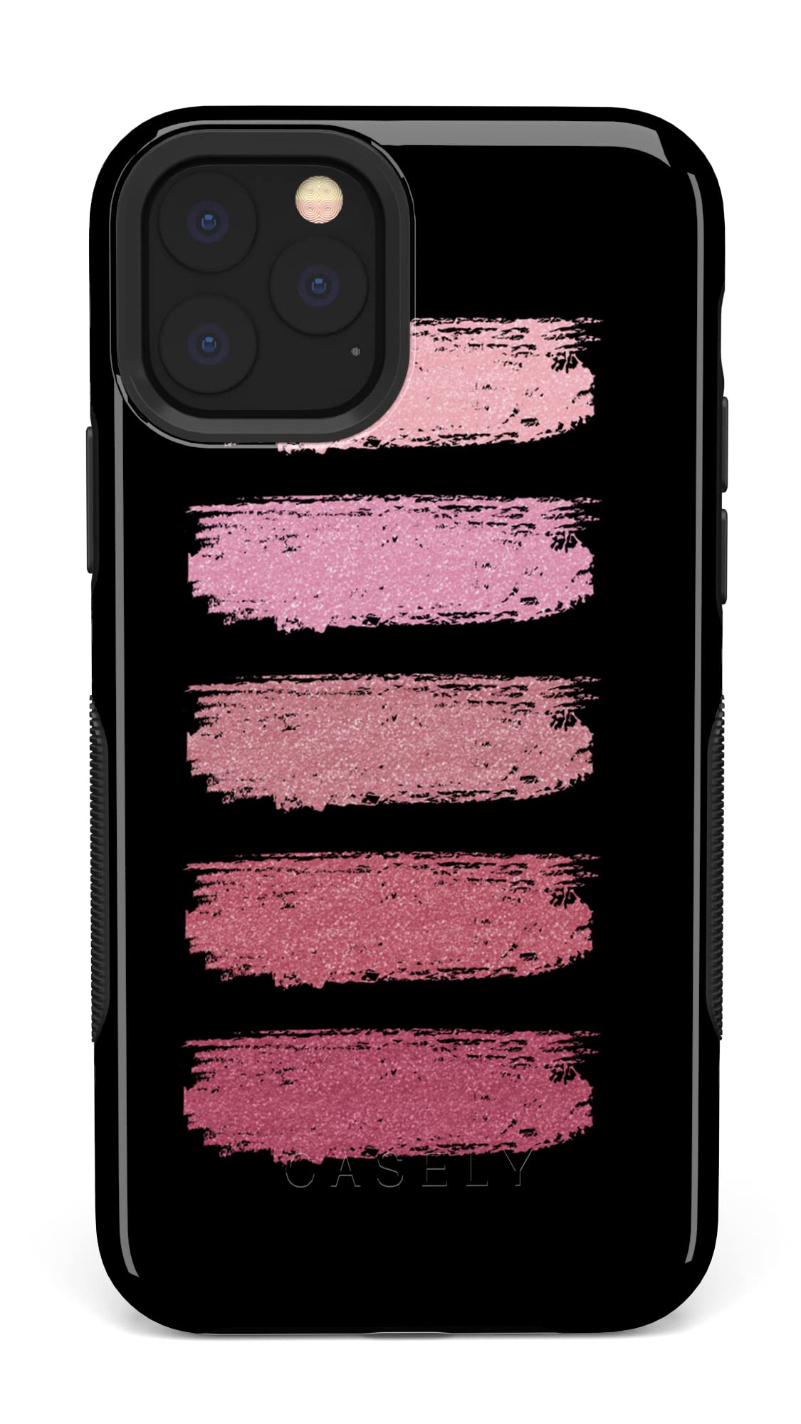 Casely iPhone 11 Pro Max Case - Trendy Makeup Swatch Design | Protective Phone Cover for Women | Perfect for Social Media, Travel & Everyday Use