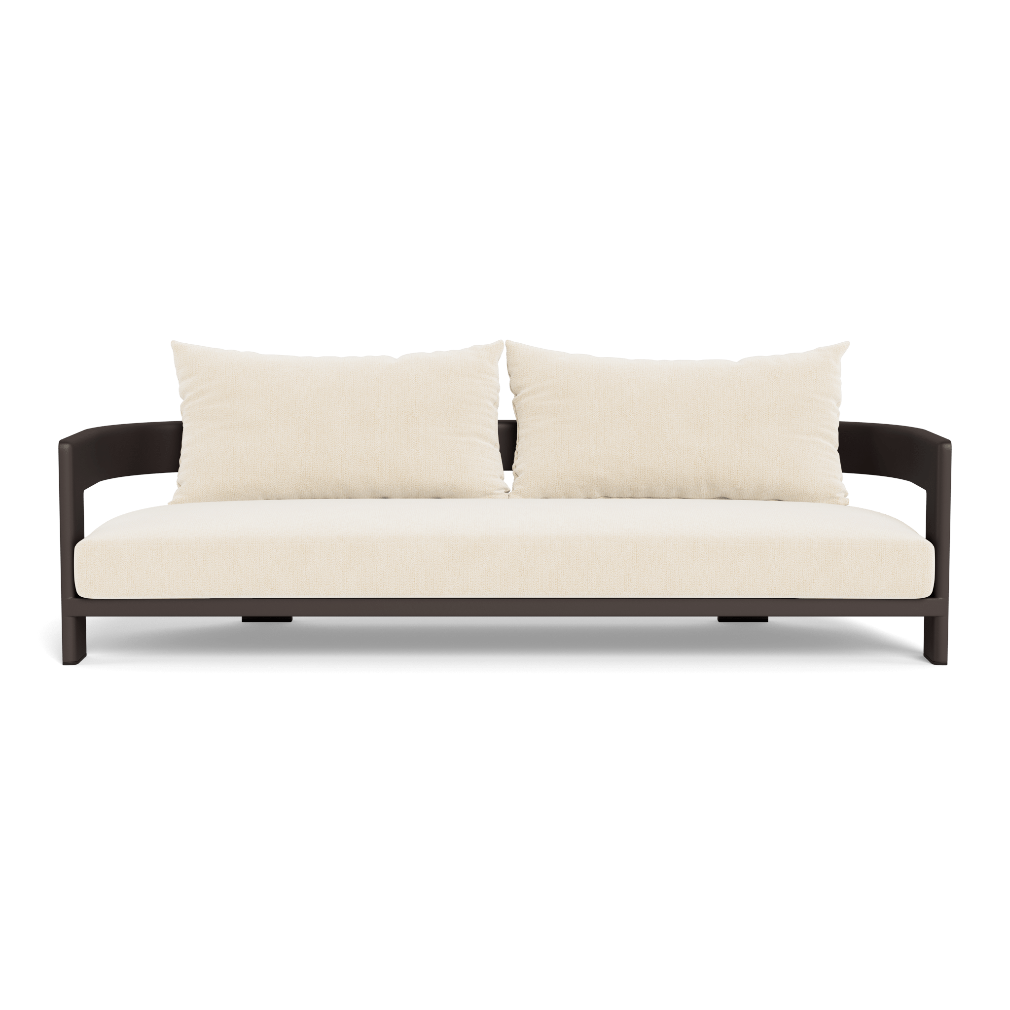 Victoria Aluminum 3-Seat Outdoor Patio Sofa Set - Modern Garden Furniture for Backyard, Poolside & Balcony Relaxation