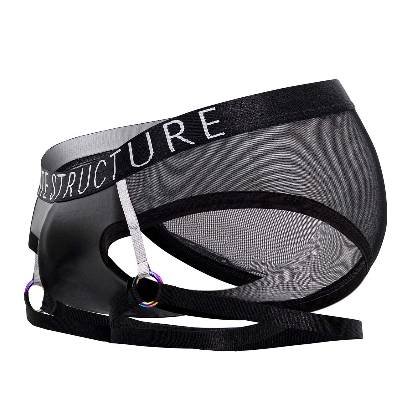 Private Structure Alpha Low Waist Garter LCUT4419 - Sexy Lingerie for Women, Comfortable Stretchable Garter Belt - Perfect for Date Night, Bridal Shower & Boudoir Photography