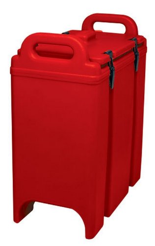 Cambro (350LCD158) 3-3/8 Gallon Insulated Soup Carrier - Camtainer Food Container for Catering, Restaurants & Hot Meal Delivery - Keeps Food Warm for Hours