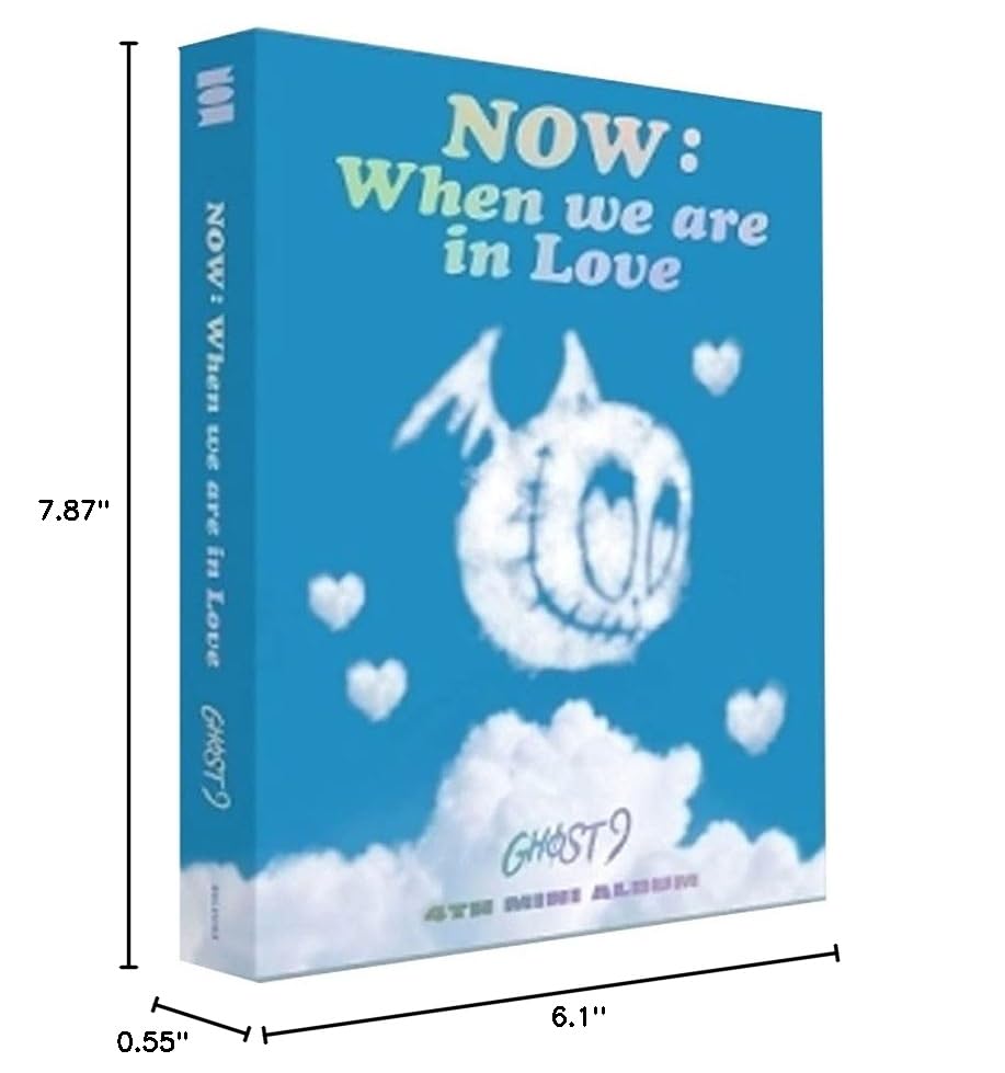 Ghost9 4th Mini Album - NOW : When we are in Love (K-Pop CD + Exclusive Folded Poster) | Perfect for K-Pop Collectors & Gift Giving