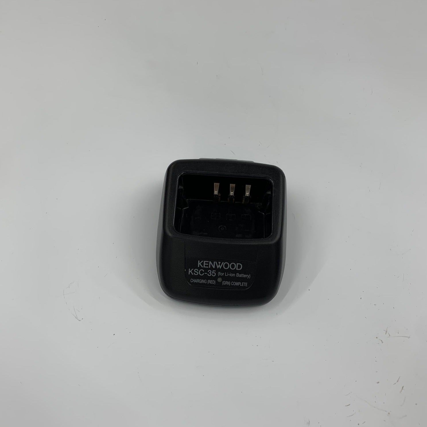Kenwood KSC 35 Single Radio Charger - Fast & Reliable Charging Dock for Two-Way Radios | Perfect for Security, Construction & Outdoor Adventures
