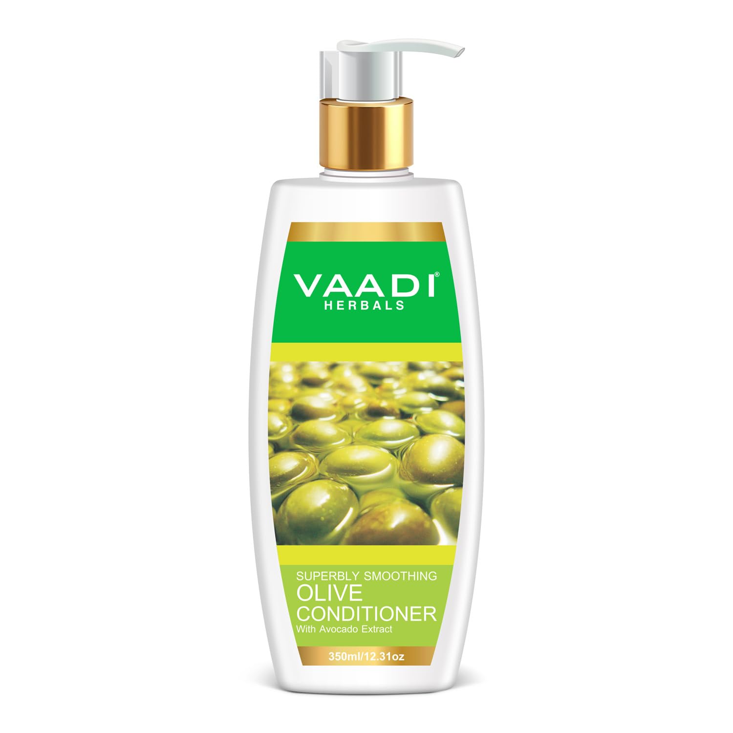 Vaadi Herbals Olive & Avocado Hair Conditioner - 350ml | Deep Moisturizing & Nourishing for Dry, Damaged Hair | Perfect for Daily Use & Salon-Like Results at Home