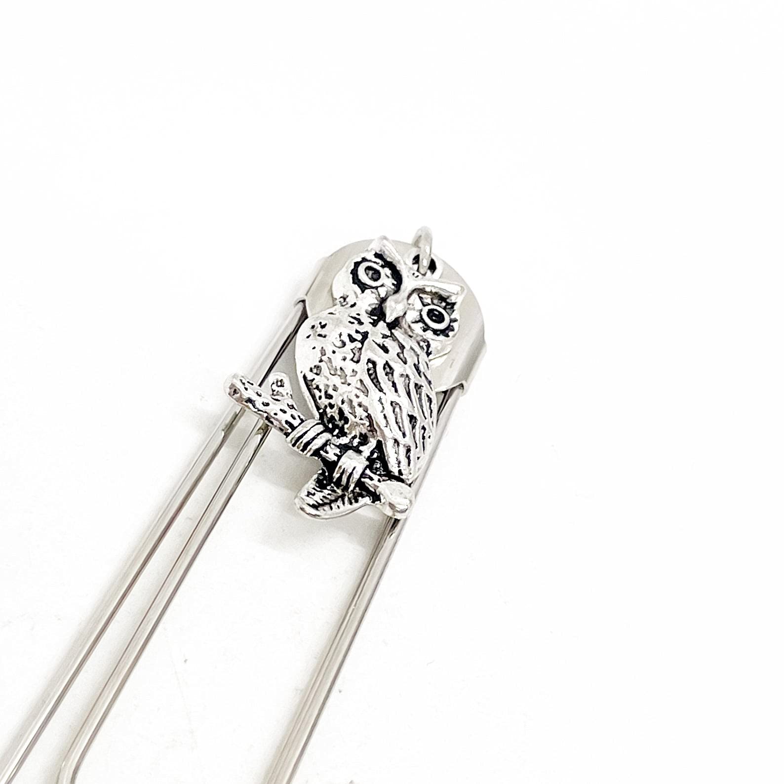 Owl-Themed Gifts - Handmade Owl Bookmark & Charm for Book Lovers - Perfect Graduation Gift, Smart Person Present & Planner Accessory - Great for Reading, Journaling & School Supplies