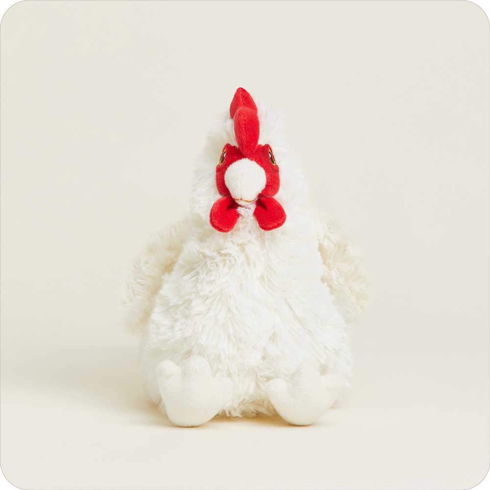 Chicken Warmies Junior - Soft Plush Microwaveable Heating Pad for Kids | Perfect for Soothing Cramps, Aches & Bedtime Comfort