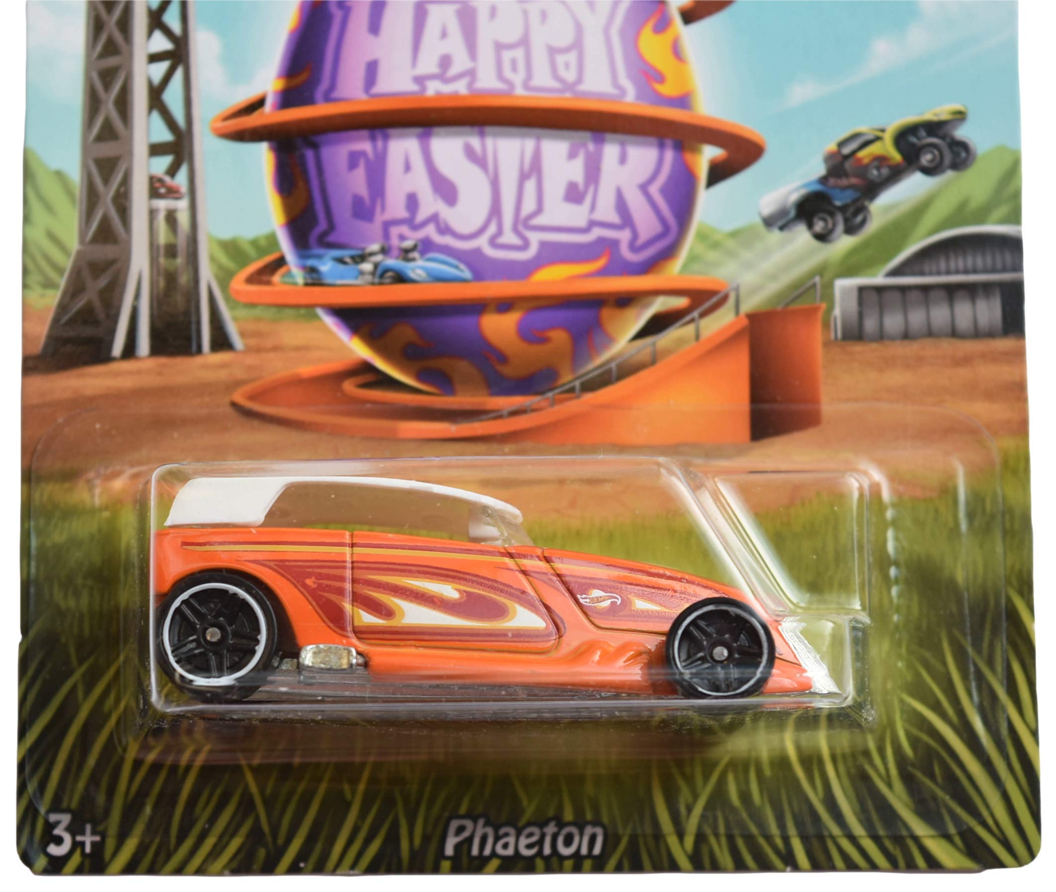 Hot Wheels 2014 Easter Phaeton 6/8 Orange Die-Cast Car - Limited Edition Collectible Toy for Kids & Adults - Perfect for Easter Gifts, Playtime & Display