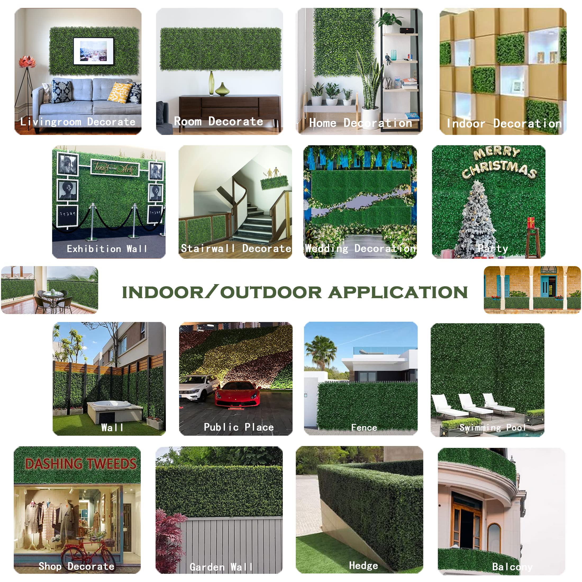 Bybeton Artificial Green Wall Panel - 20