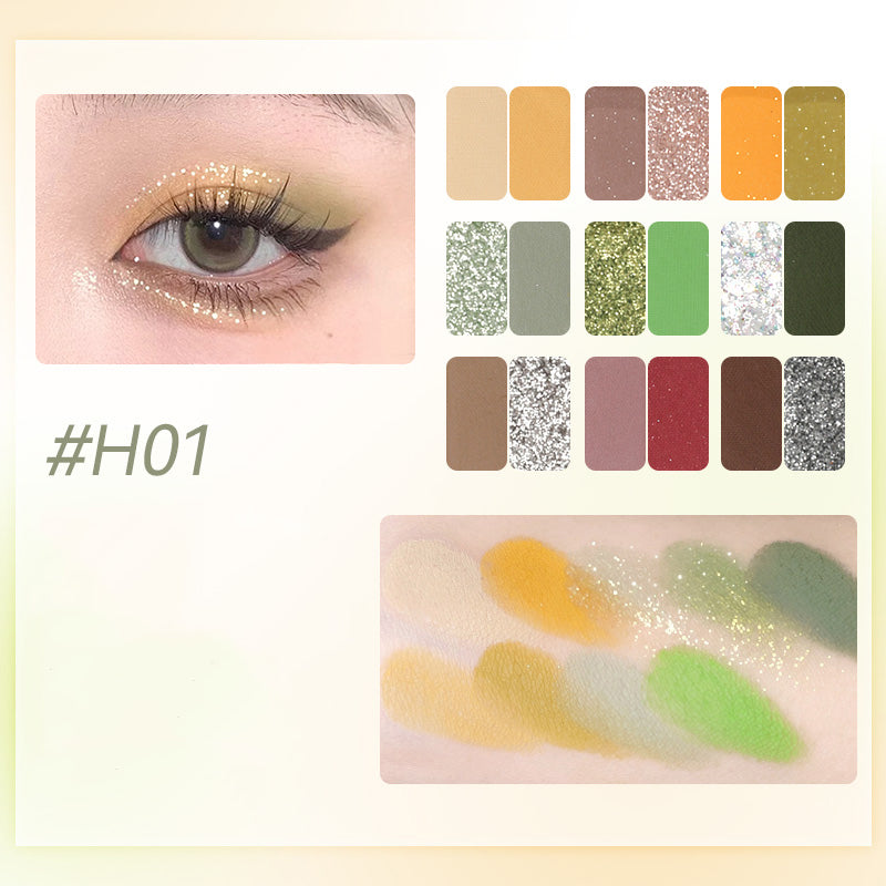 HOLD LIVE Bunny Sweetheart Garden Eyeshadow Palette - 18 Matte & Shimmer Colors, Vegan & Cruelty-Free Makeup for Everyday & Party Looks | Perfect for Gift, Travel & Professional Use