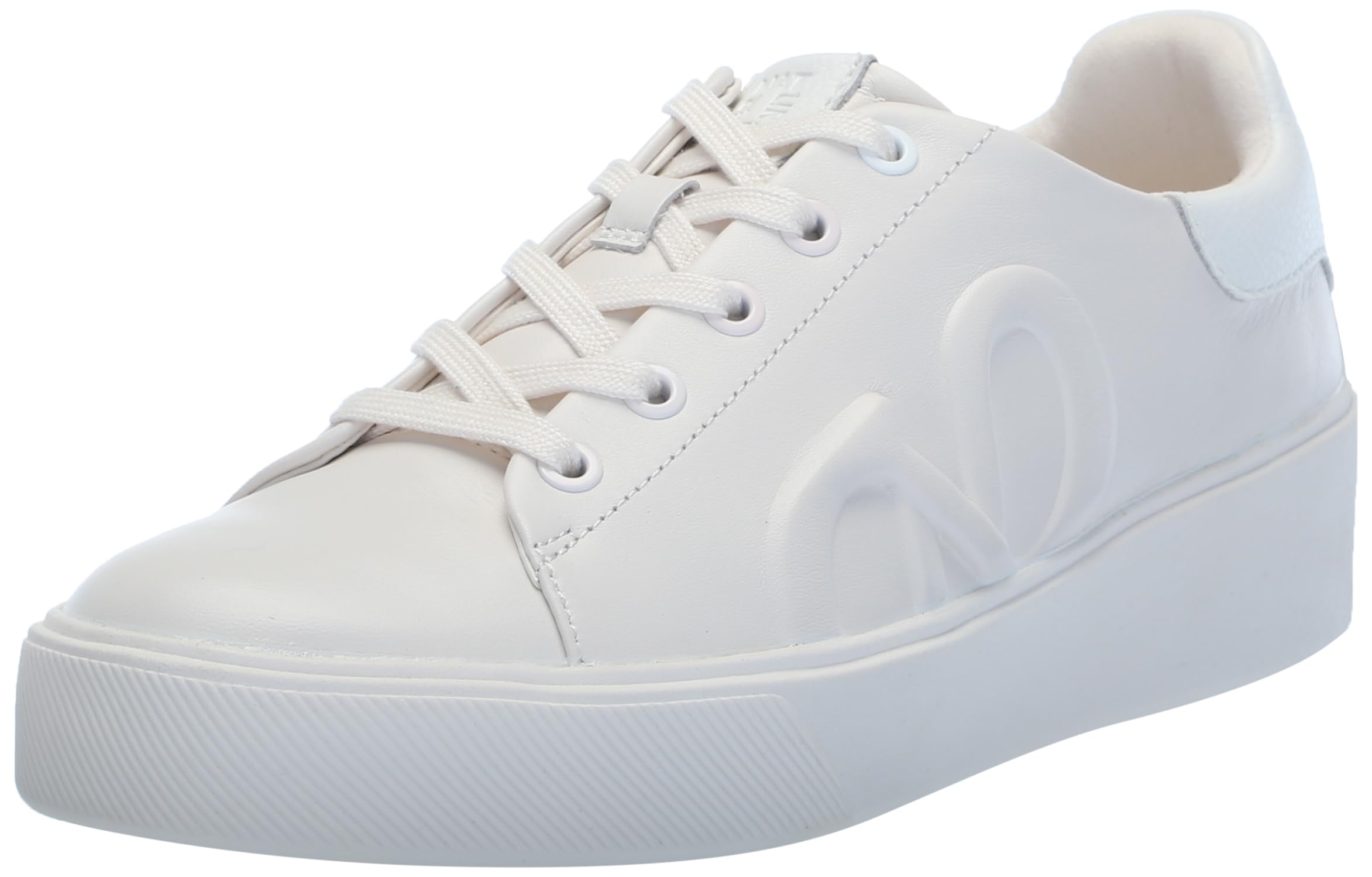 Naturalizer Women's Morrison Logo Lace-Up Fashion Sneakers - Comfortable Casual Walking Shoes for Work, Travel & Everyday Wear