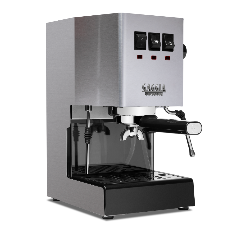 Gaggia Classic Pro E24 Espresso Machine - Semi-Automatic Coffee Maker for Home Baristas | Perfect for Lattes, Cappuccinos & Espresso Drinks