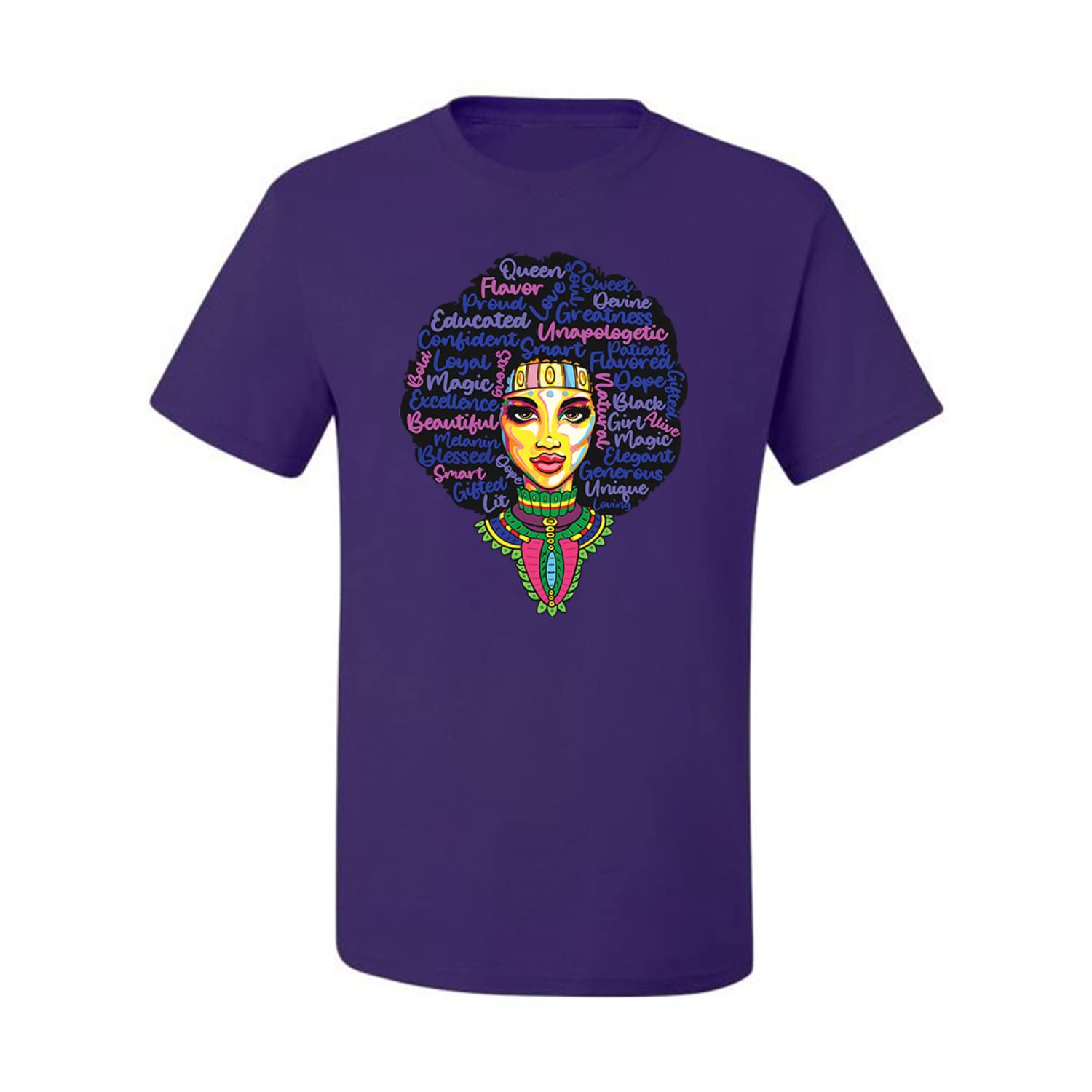 Queen Bee Strong Black Woman Black Pride Men's Graphic T-Shirt - Empowering Afrocentric Streetwear for Casual Wear & Black History Month