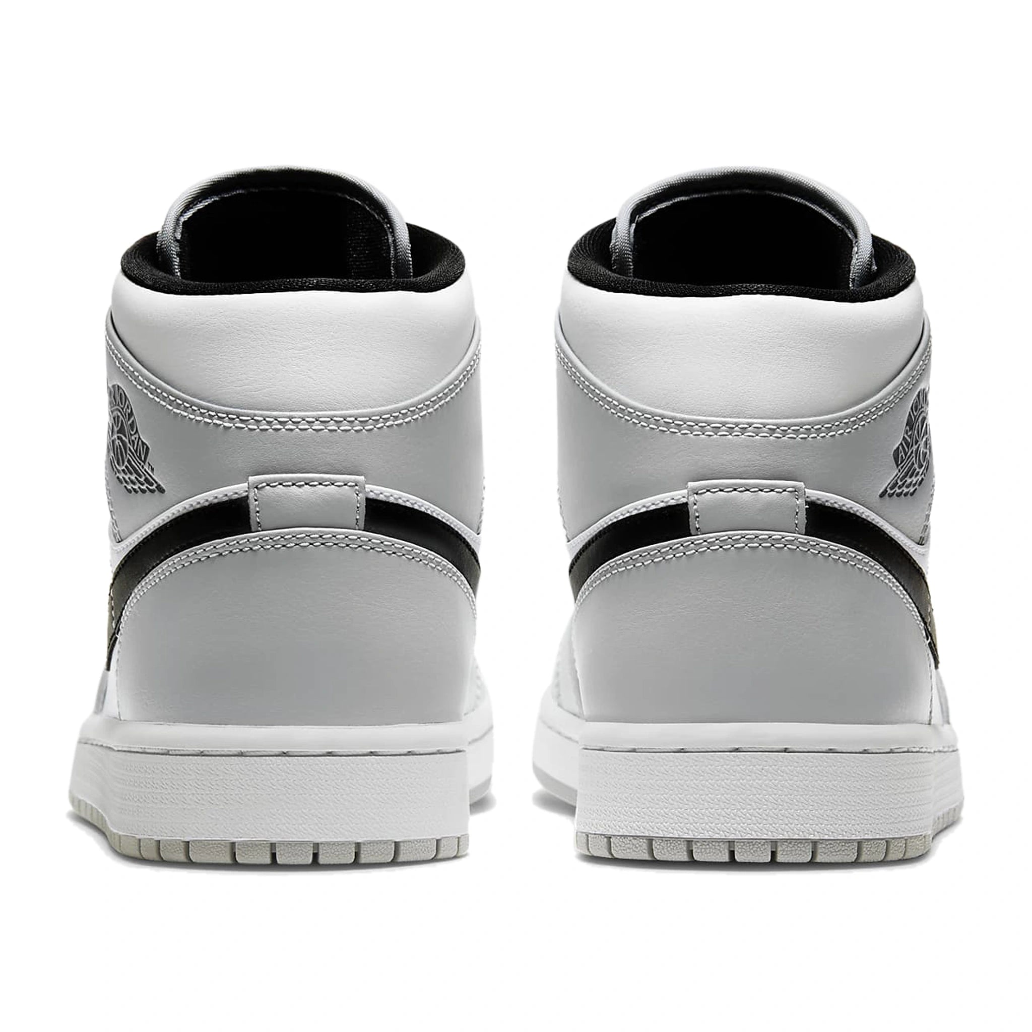 Air Jordan 1 Mid Light Smoke Grey - Men's Basketball Shoes for Casual Wear & Street Style | Perfect for Sneakerheads & Everyday Fashion