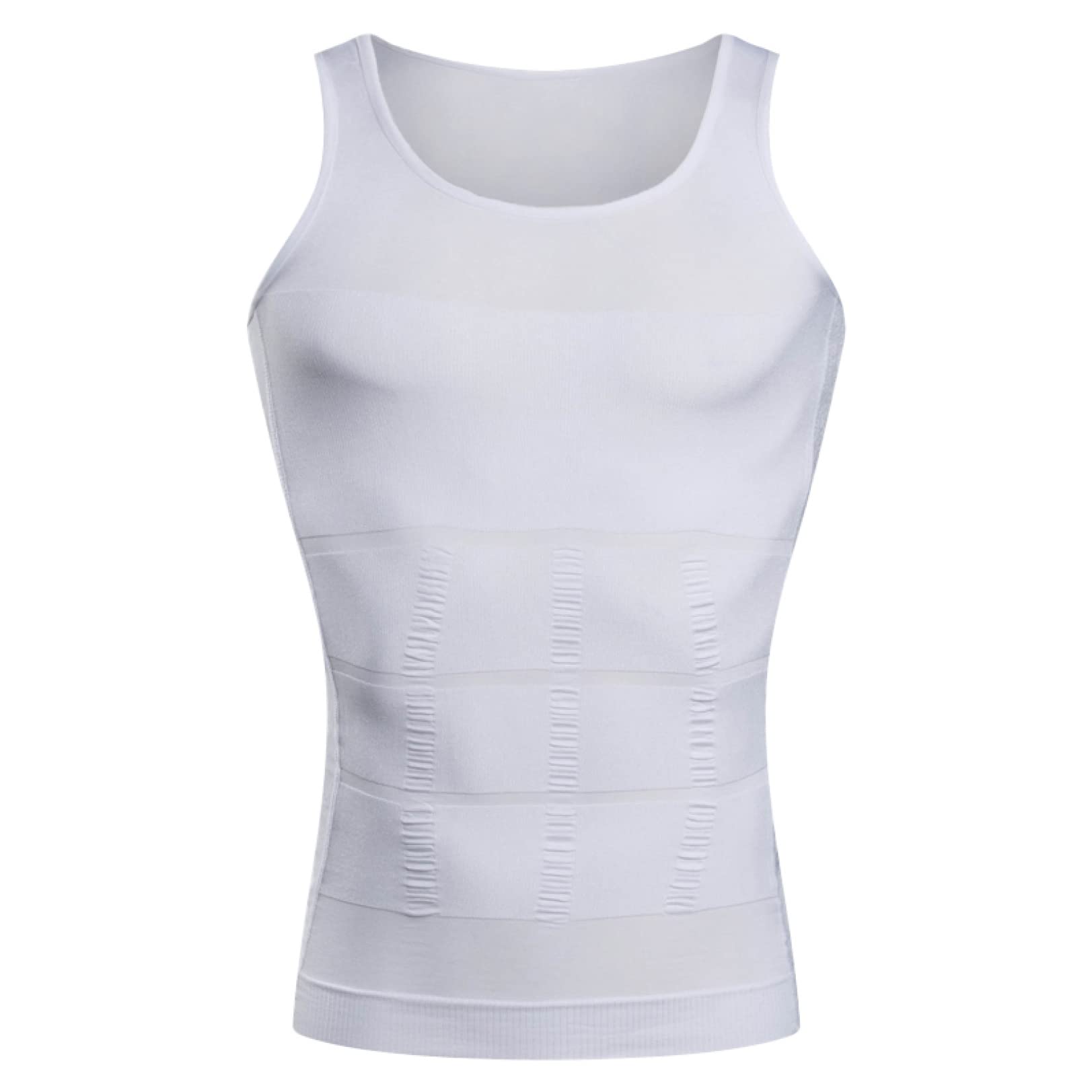 EBRICON Men's Body Shaper Slimming Vest - Waist Trainer Corset for Tummy Control & Belly Fat Reduction - Shapewear for Men - Perfect for Workouts, Weight Loss & Everyday Wear