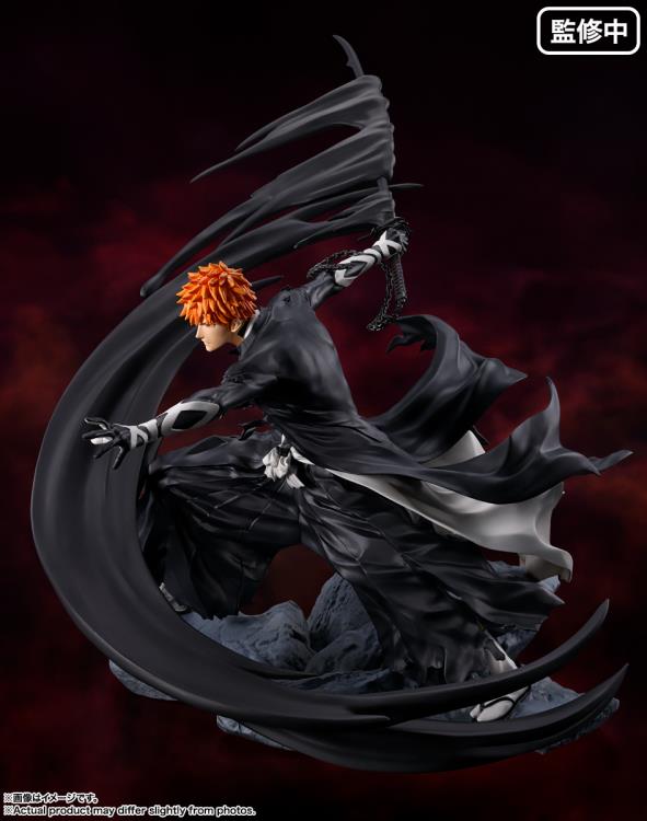 Figuarts Zero Bleach: Thousand Year Blood War Ichigo Kurosaki Action Figure - Anime Collectible for Display & Gift for Fans