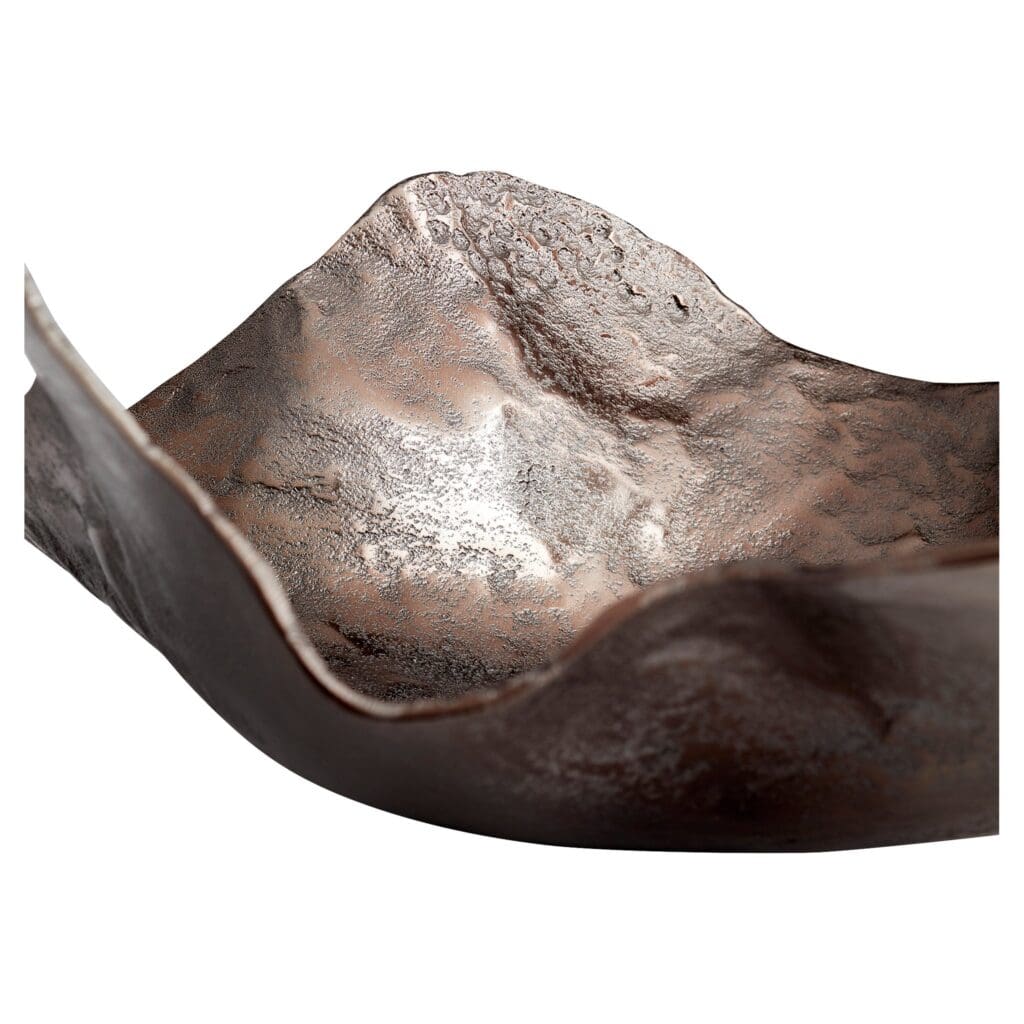 Cyan Design 11158 Bauhaus Style Small Bronze Tray - Decorative Serving Tray for Coffee Table, Vanity, or Dining Room Decor