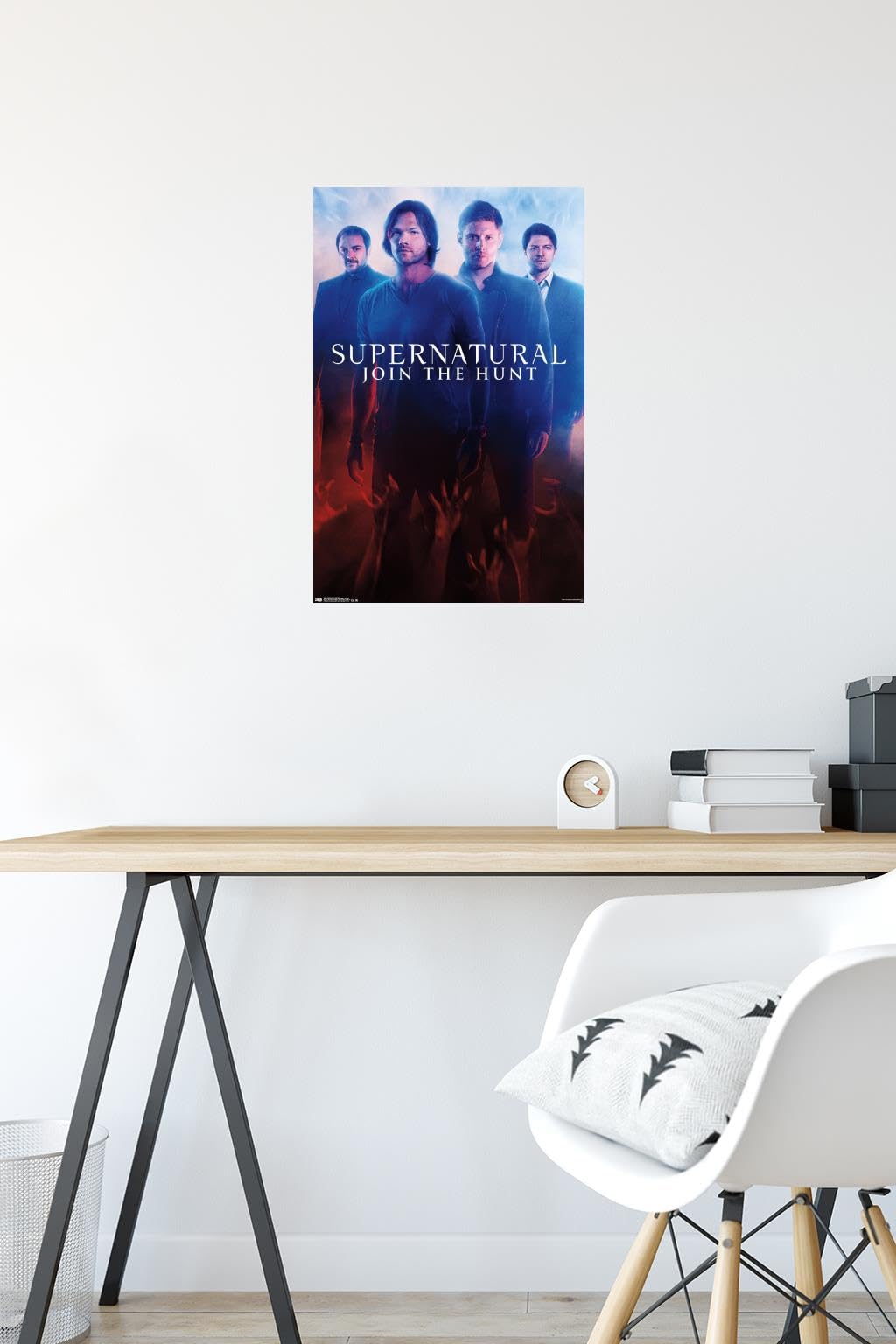 Supernatural Demons Wall Poster 14.725x22.375 Inches - Premium Unframed Horror Decor for Bedroom, Living Room & Office | Trends International