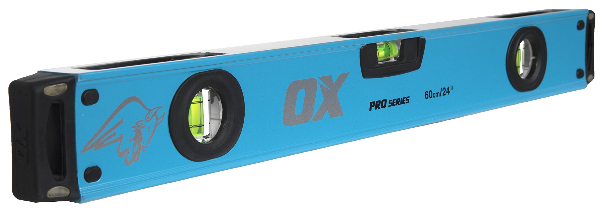 OX TOOLS Pro Box Spirit Level - 24-Inch Magnetic Aluminum Level for Precision Woodworking, Construction & DIY Projects - Perfect for Framing, Cabinetry, and Plumbing