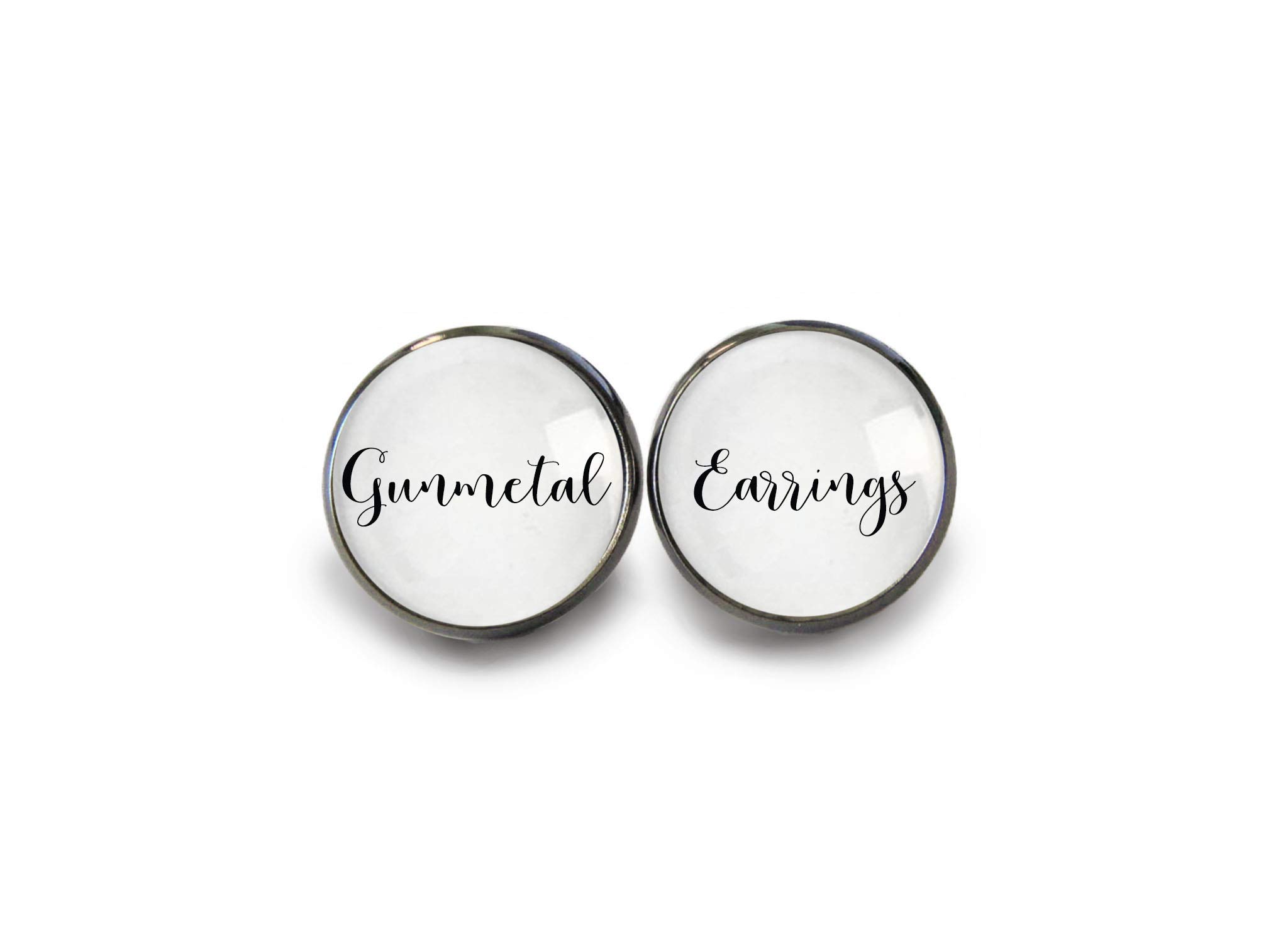 Pride and Prejudice Book Earrings - Jane Austen Inspired Jewelry Gifts - Rose Gold Silhouette Stud Earrings with Bullet Backs - Perfect for Book Lovers & Literary Enthusiasts - Great for Book Club Meetings, Austen-Themed Parties & Everyday Wear