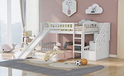 White-pine Wood-stairway
