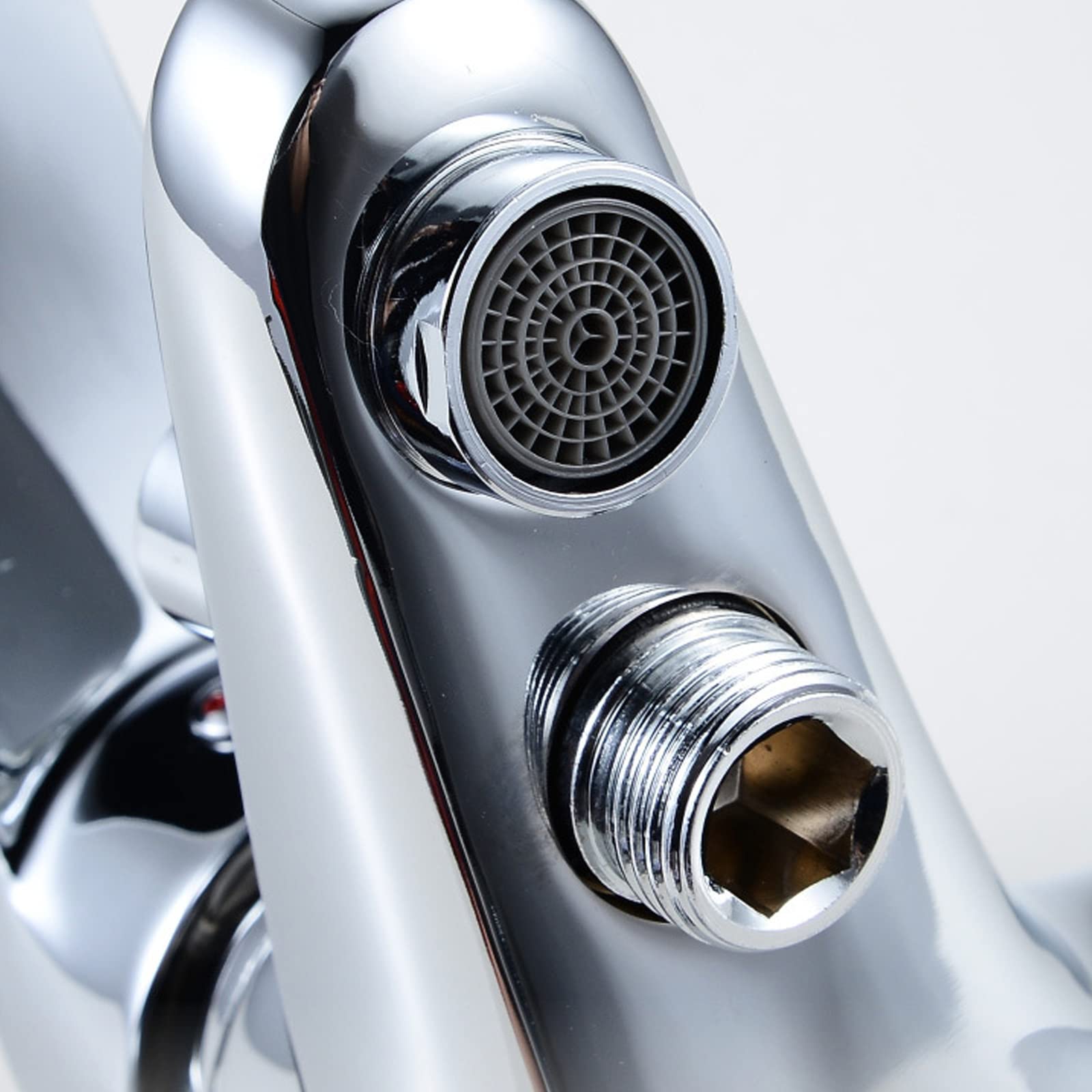 Premium Brass Chrome Concealed Bathtub Faucet with Hand Shower - Single Handle Mixer Tap for Hot/Cold Water - Ideal for Modern Bathroom Renovation & Spa-Like Shower Experience