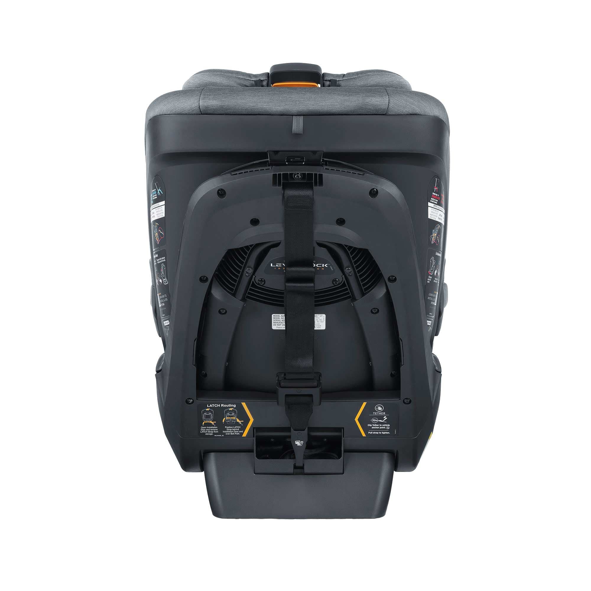 Chicco Fit360 ClearTex Rotating Convertible Car Seat for Toddlers - Safe & Easy 360° Swivel Installation - Perfect for Travel & Daily Commutes