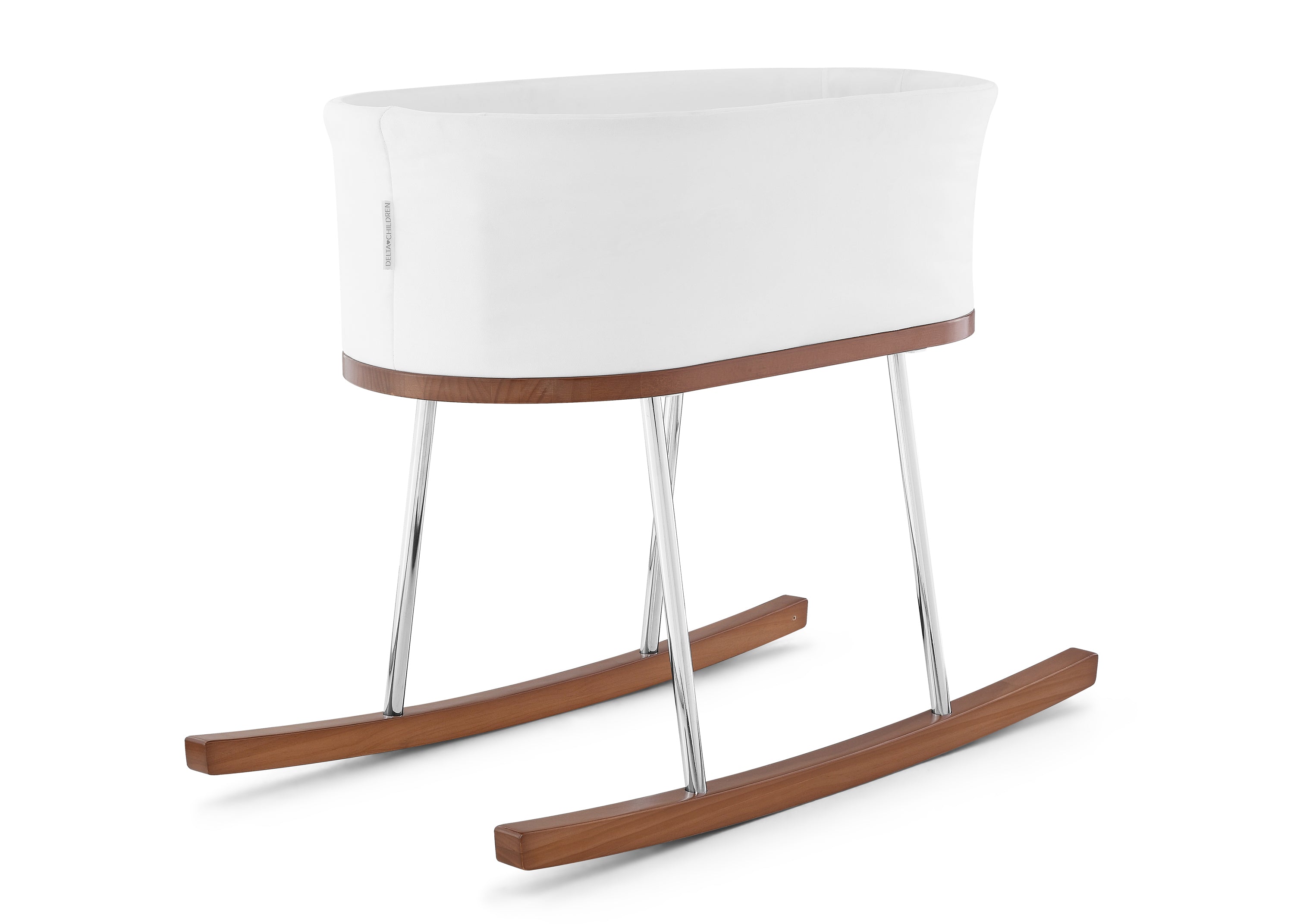 Rockaway Rocking Bassinet - Portable Baby Crib with Adjustable Height for Newborns & Infants | Perfect for Nursery, Bedroom & Travel | Gentle Rocking Motion for Soothing Sleep