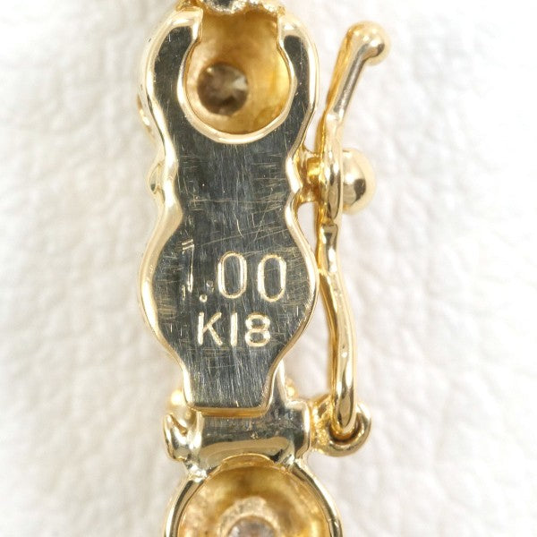 18K Yellow Gold Diamond Bracelet for Women - Elegant & Luxurious Tennis Bracelet for Everyday Wear & Special Occasions
