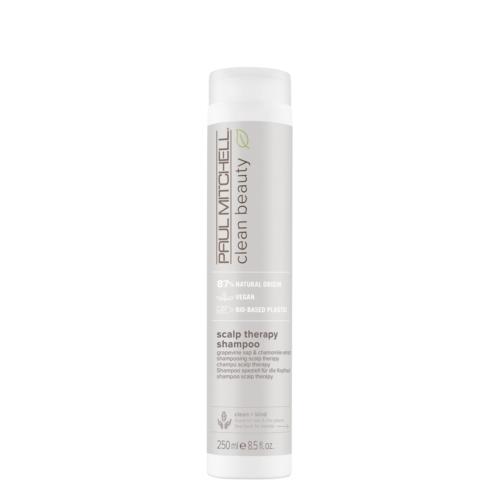 Clean Beauty Scalp Therapy Shampoo for Dry, Itchy Scalp - Sulfate-Free & Natural Ingredients for Healthy Hair - Perfect for Daily Use & Sensitive Scalp Care