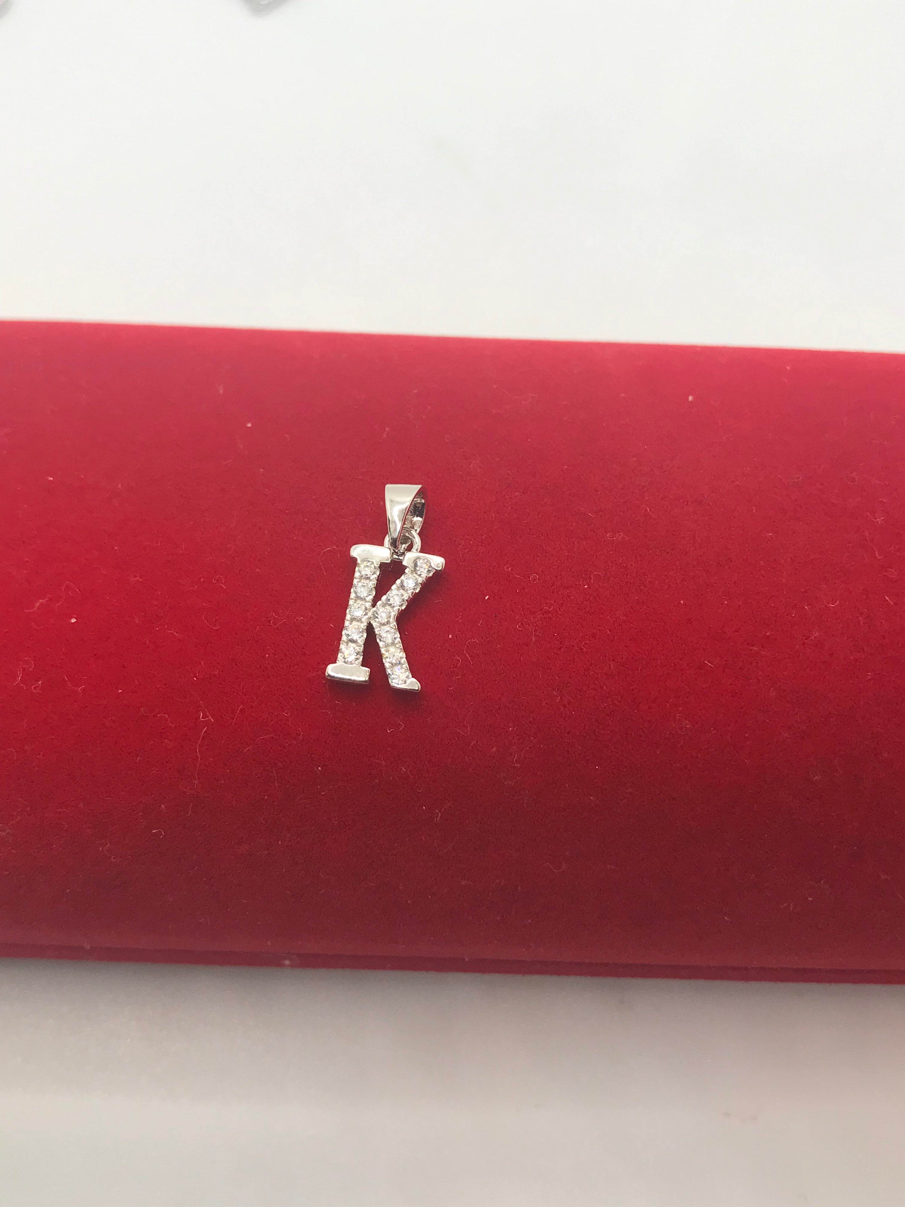 Sterling Silver Letter Initial Pendant Necklace - Personalized A-Z Alphabet Jewelry for Women & Girls - Perfect for Gifts, Birthdays, Anniversaries & Everyday Wear