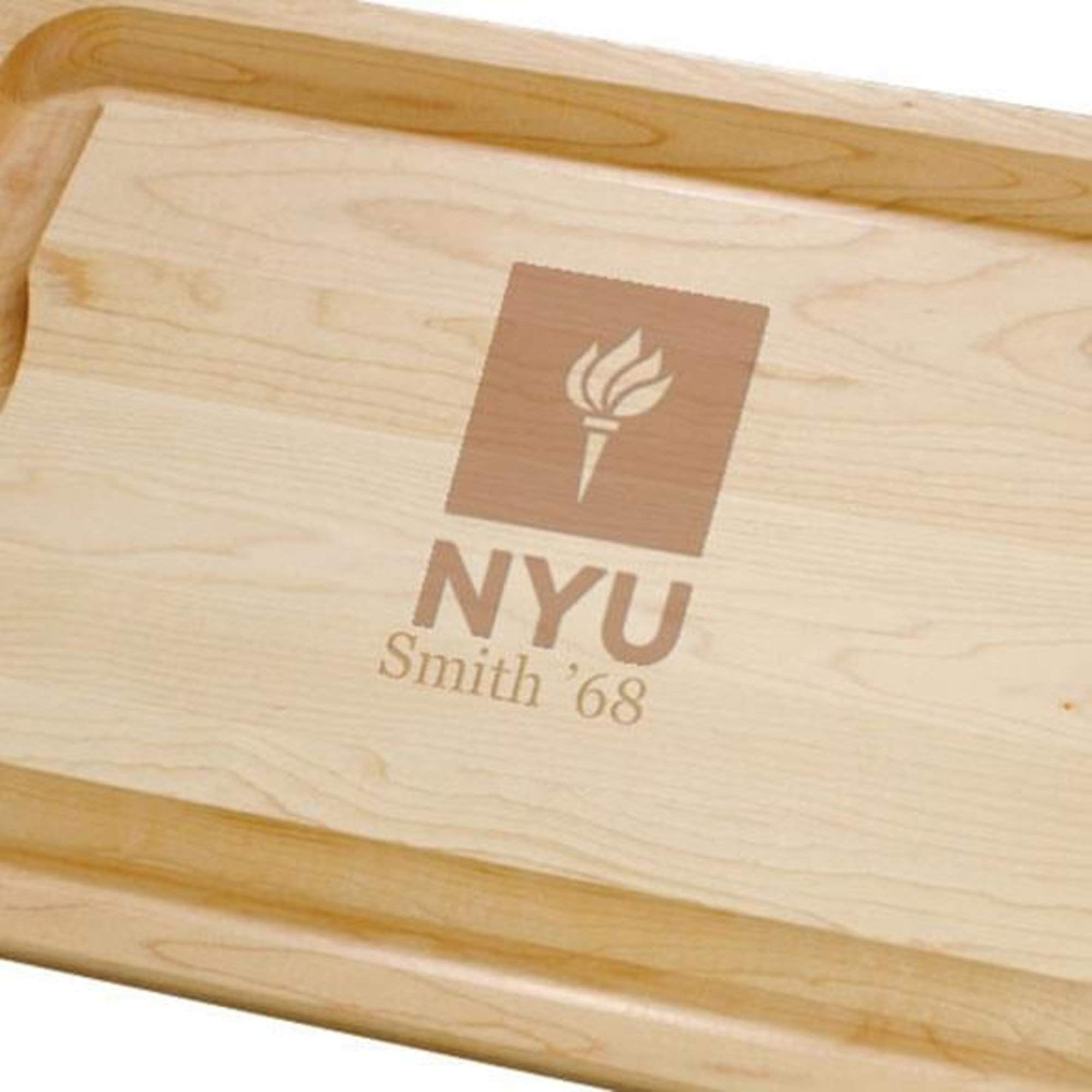 M. LA HART NYU Maple Wood Cutting Board - Durable Kitchen Chopping Board for Meat, Vegetables & Fruits - Perfect for Home Cooking & Professional Chef Use