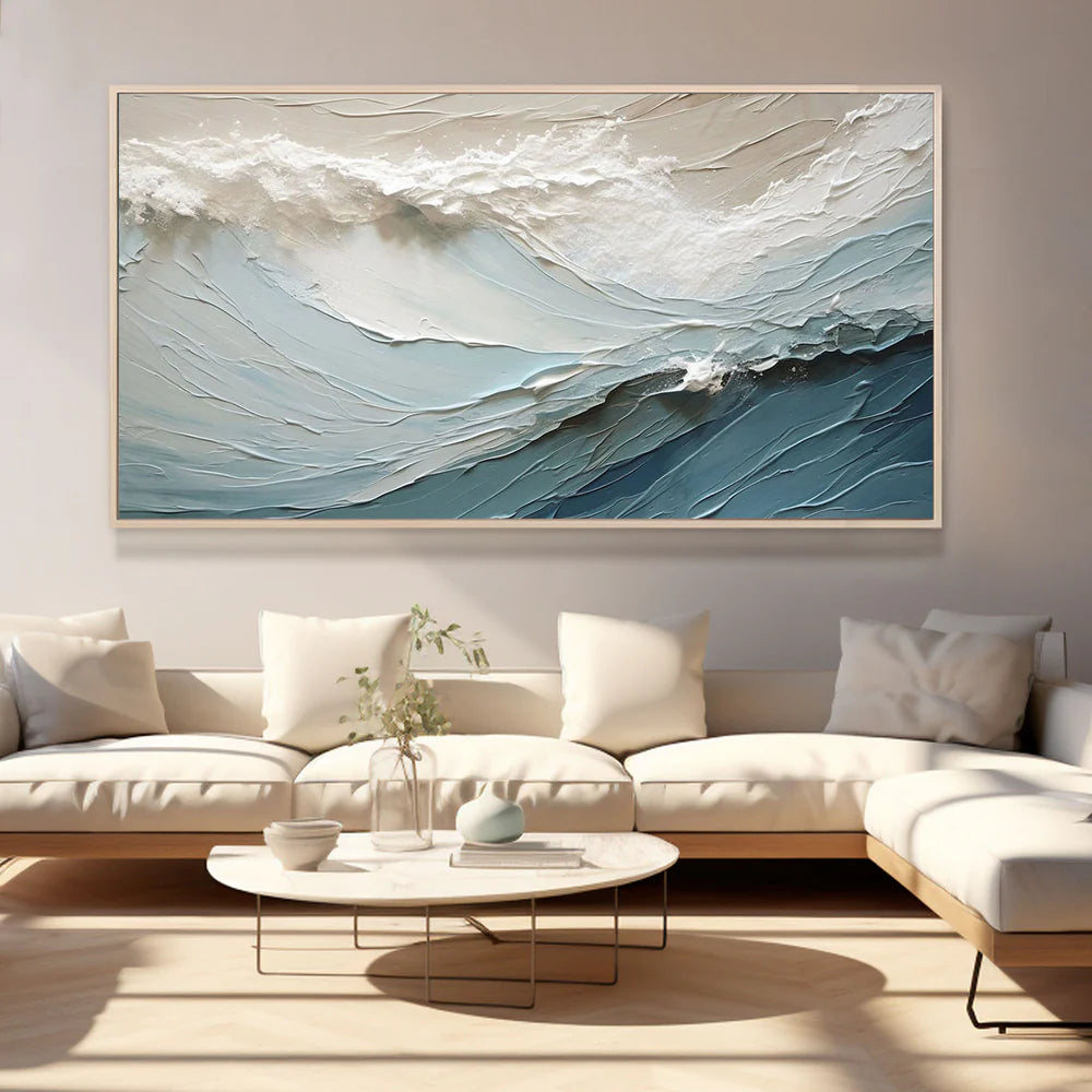 Peru Order Ocean and Sky Painting #OS 059 - Stunning Wall Art for Home Decor, Office & Living Room