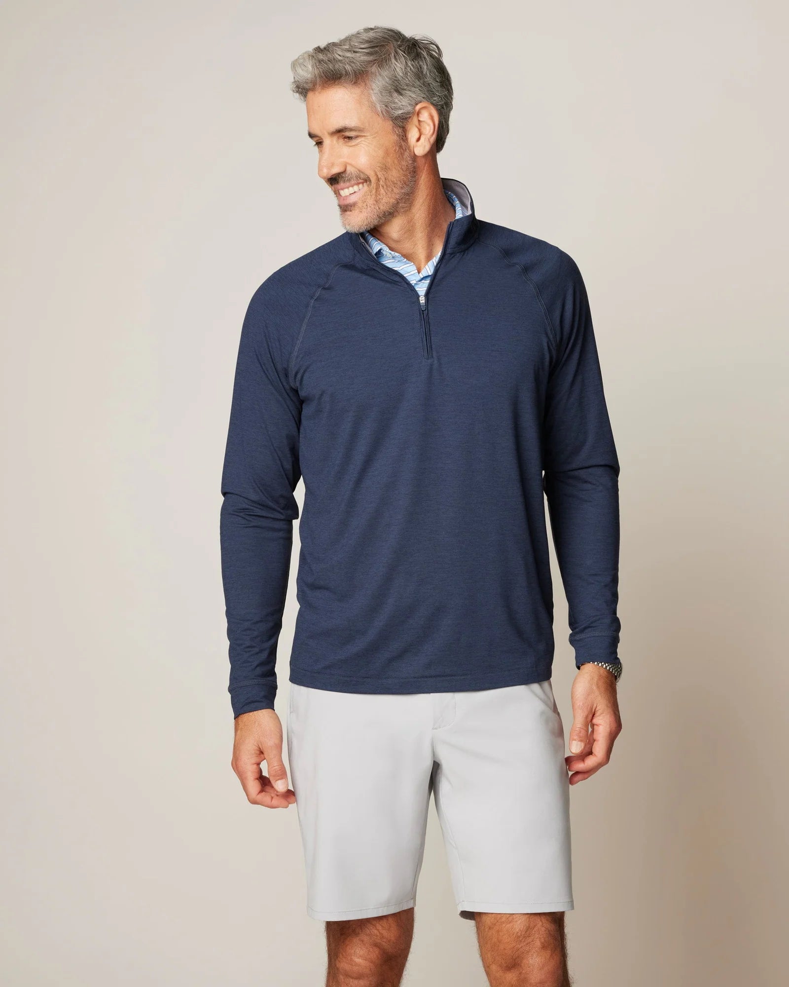 Johnnie O Freeborne Prep Performance Pullover Sweater for Men - Classic Casual Knitwear for Golf, Yachting & Country Club Wear | Warm Winter Layering & Smart Casual Outfits