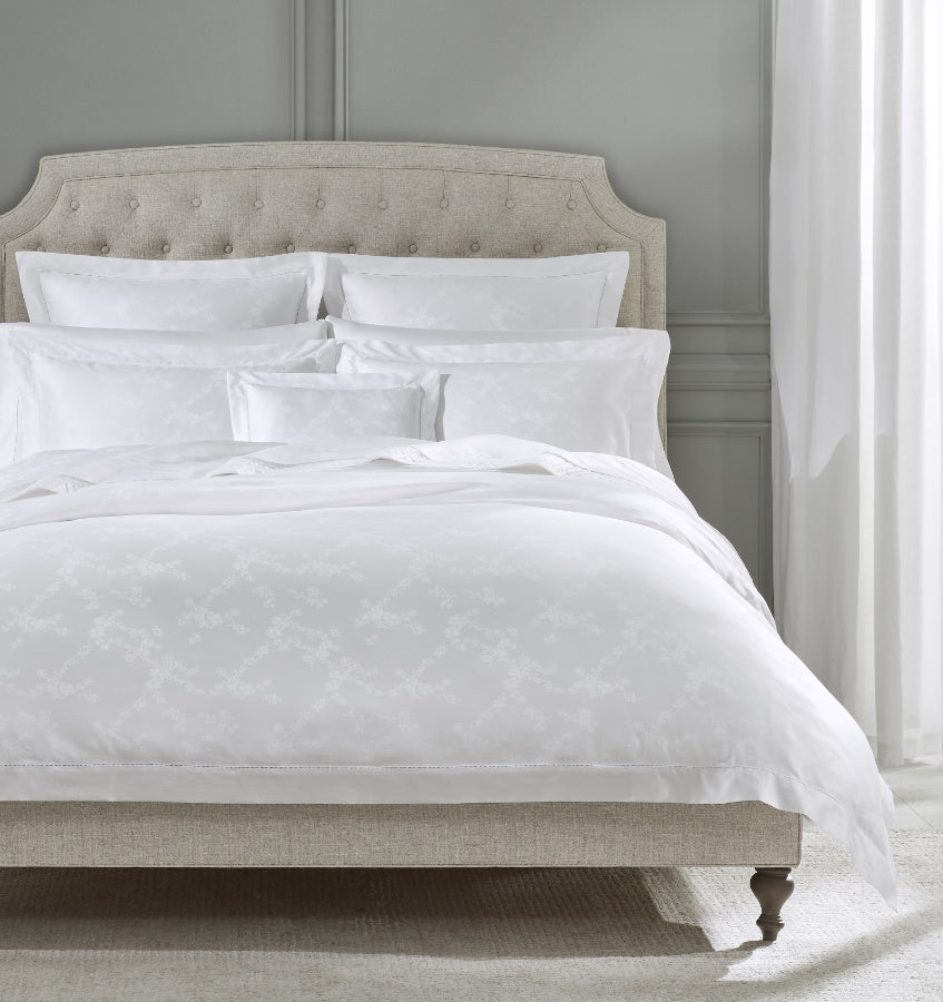 SFERRA Giza 45 Natura Luxury 100% Egyptian Cotton Pillowcases - Soft Bedding for Hotel & Home Use