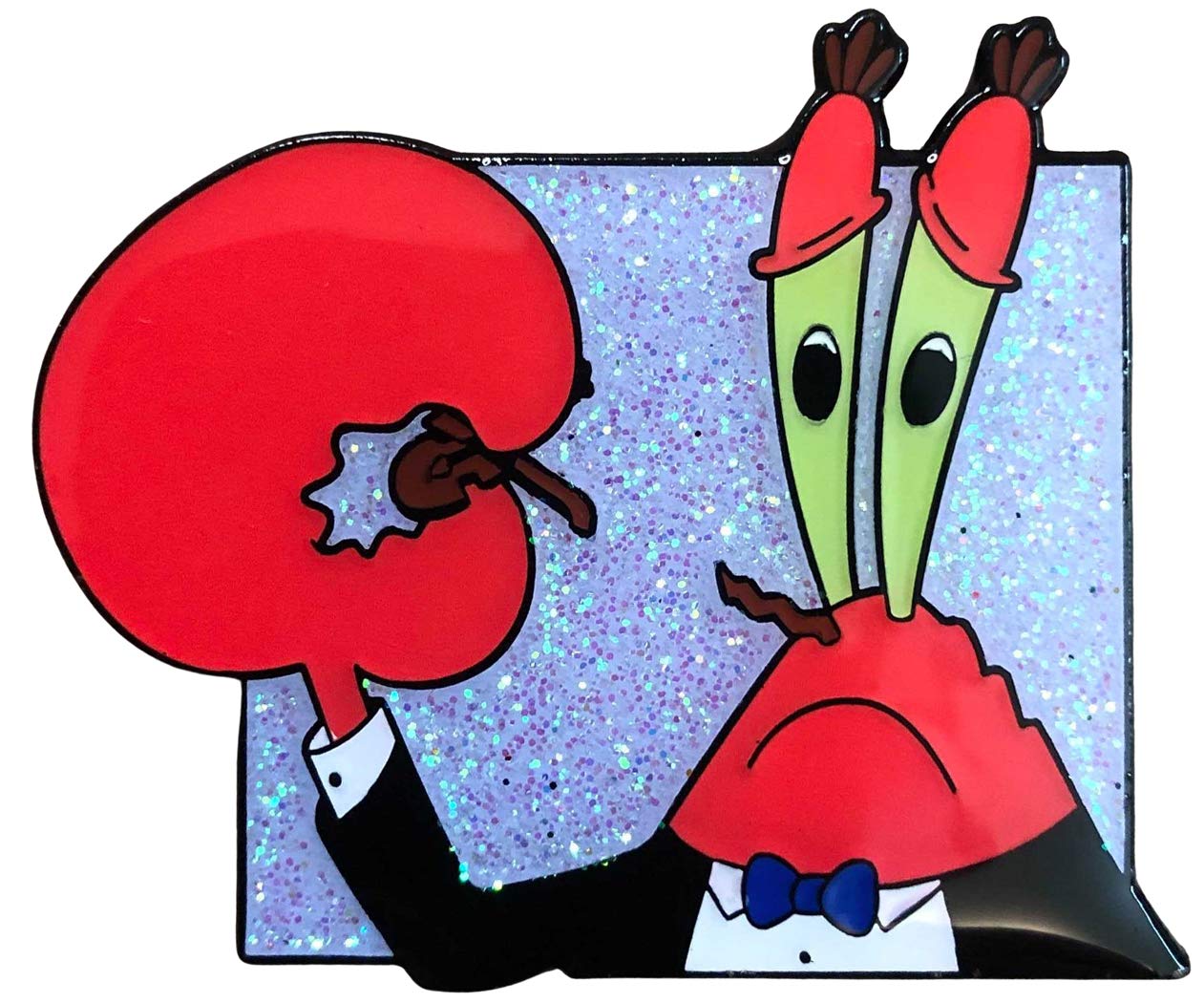 Mr. Krabs' World's Smallest Violin Enamel Pin - SpongeBob SquarePants Collectible Badge for Backpacks, Jackets & Fan Merchandise