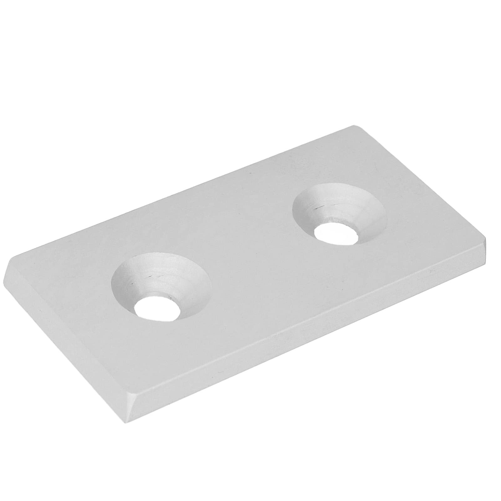 5PCS Aluminum 4080 Anodized End Caps for CNC Routers & 3D Printers - Silver Metal Extrusion Flat End Covers | Perfect for DIY Projects, Machine Protection & Professional Fabrication