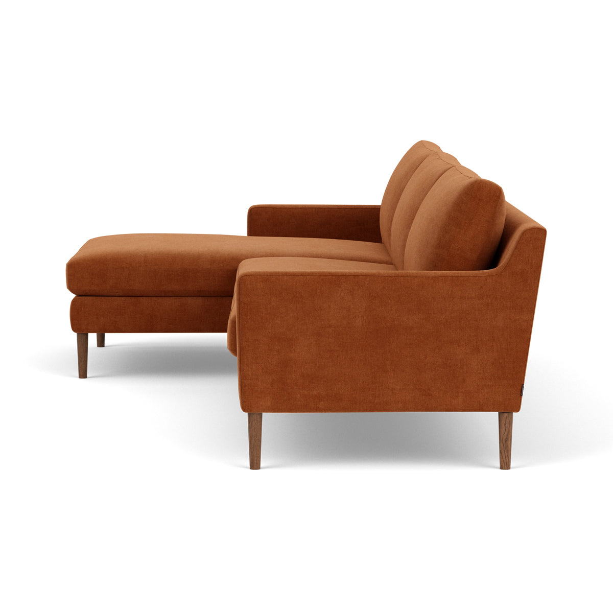 Astha Fabric Left Chaise Sofa - Modern L-Shaped Sectional Couch with Reversible Design for Living Room, Lounge & Home Theater Comfort